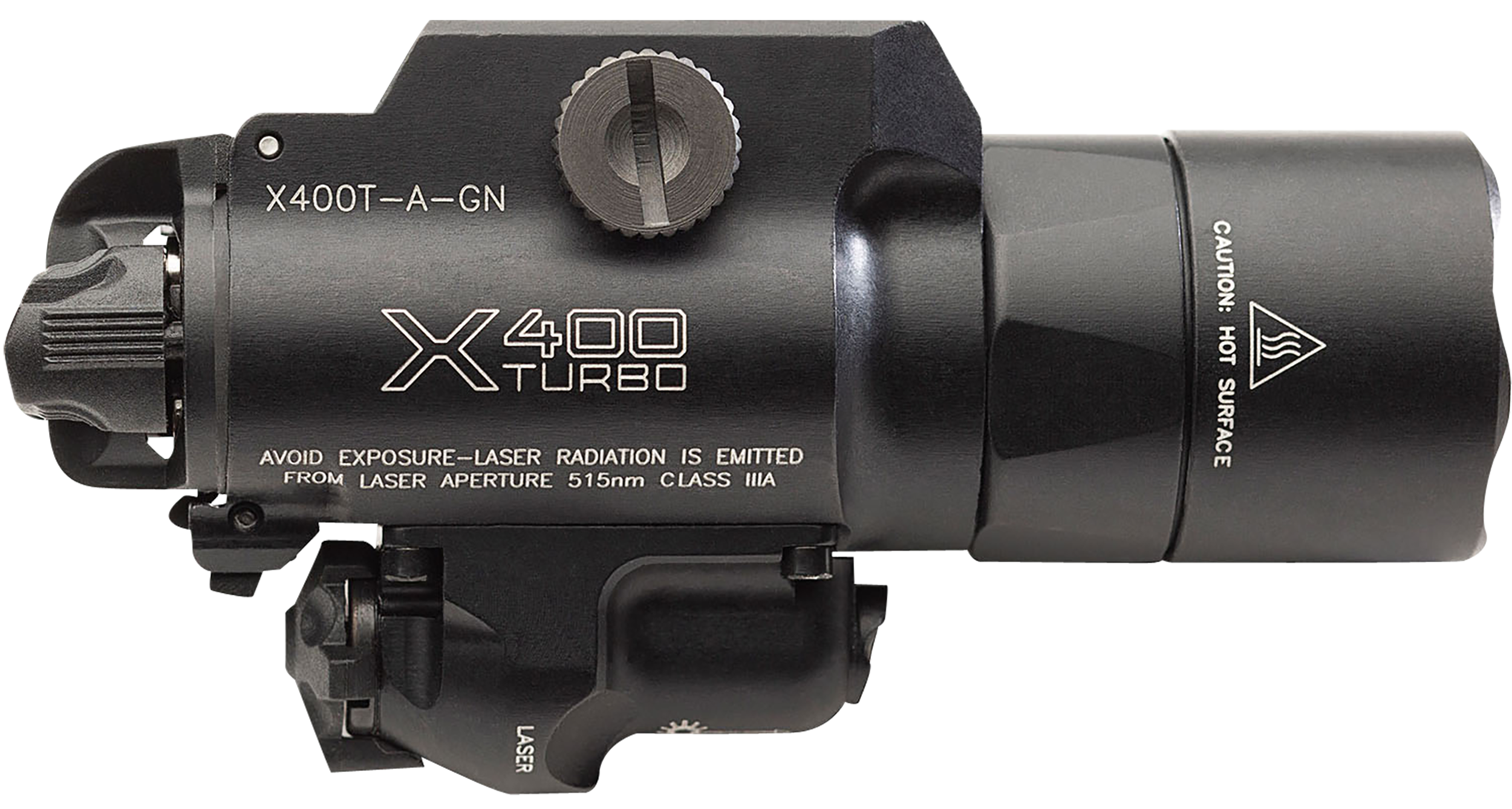 SF X400T-A-GN TURBO UNIVER/PIC 505 NM GRN LSER