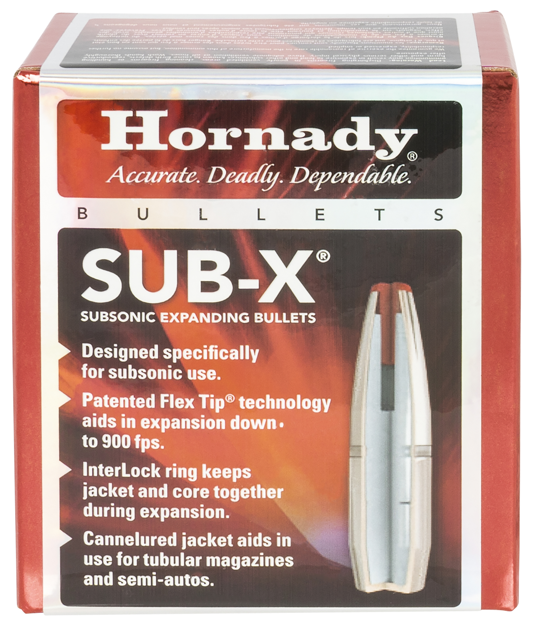 HORN 30718 BULL .308 175 SUB-X 100/15