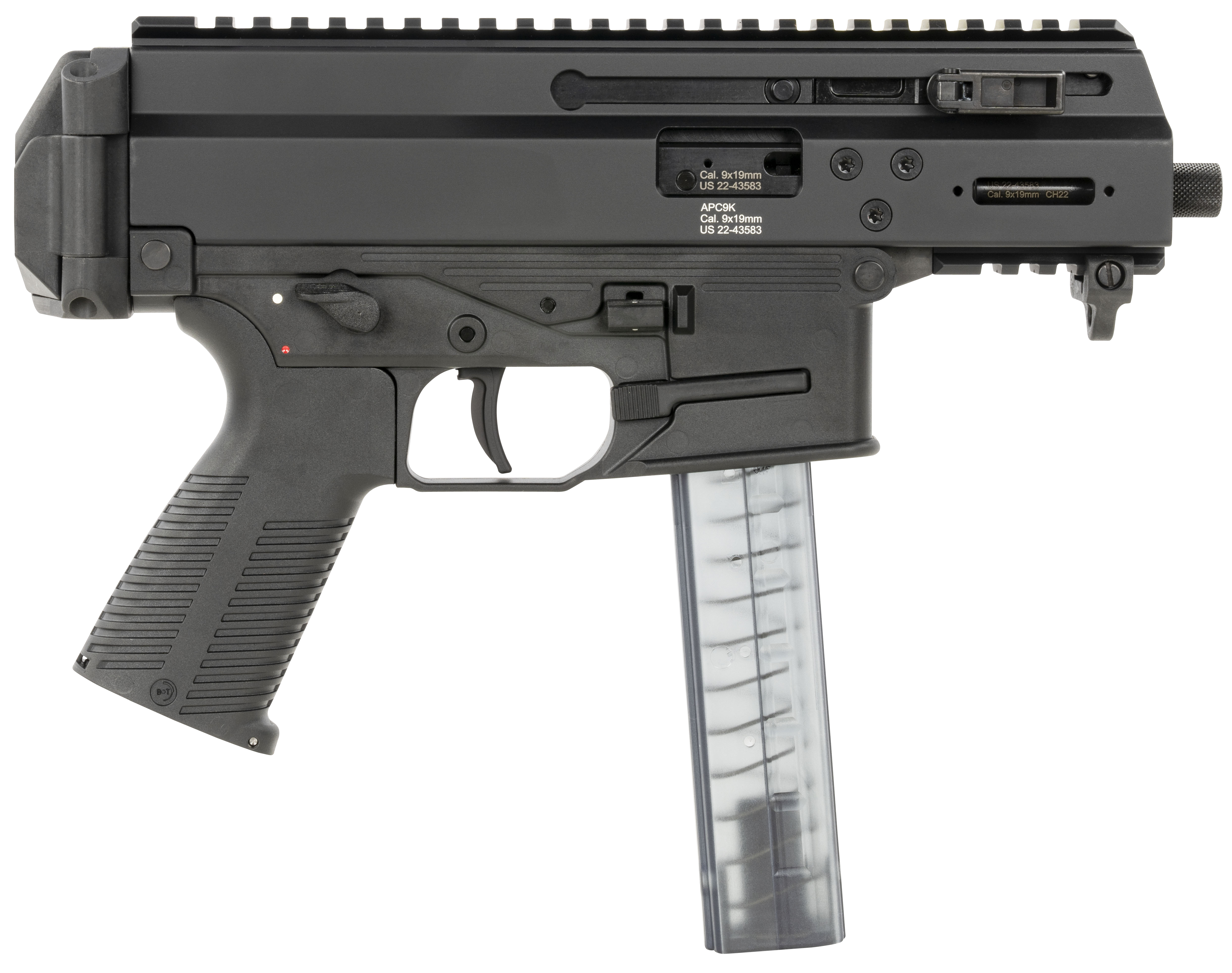 BT 36045 APC9K PRO 9MM 4.3 30R BLK