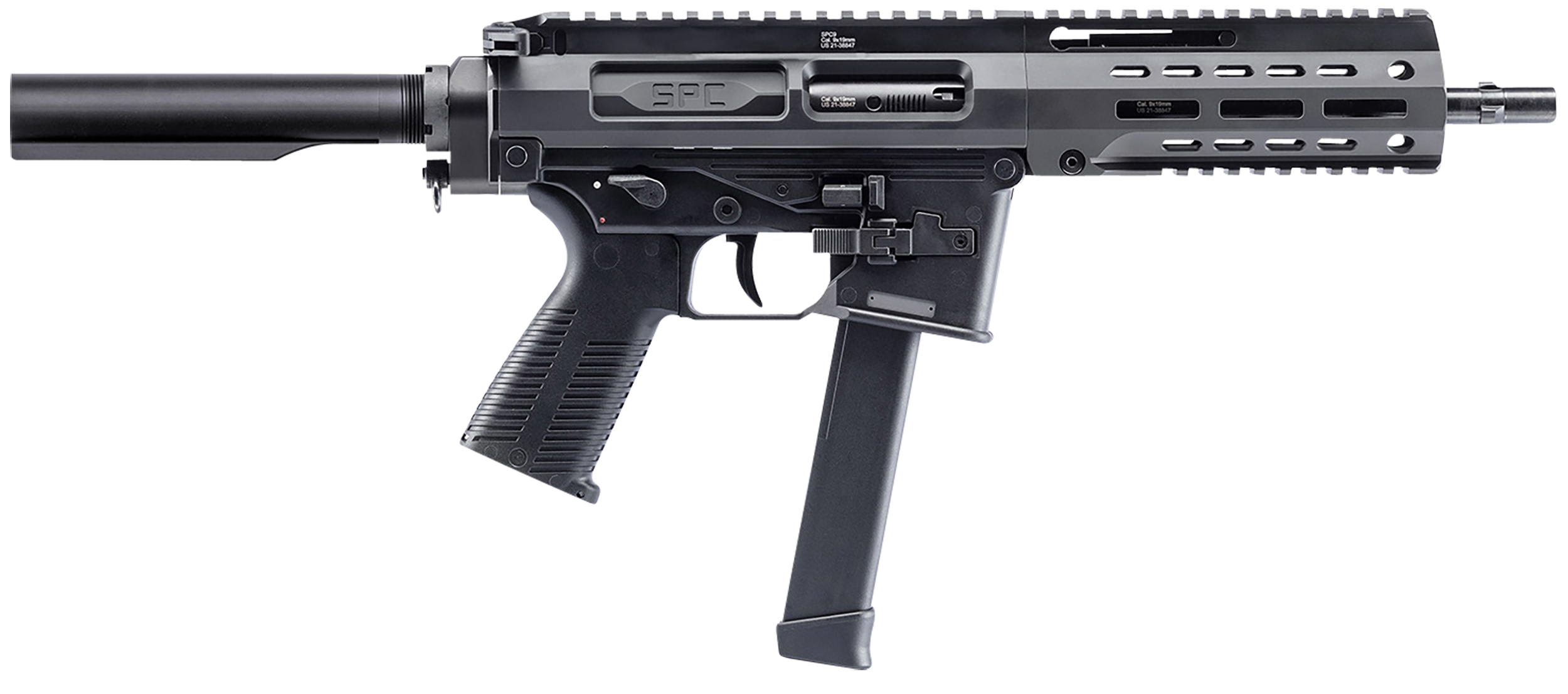 BT 500003-AB-G SPC9 9MM 9.1 33R BLK BRACE