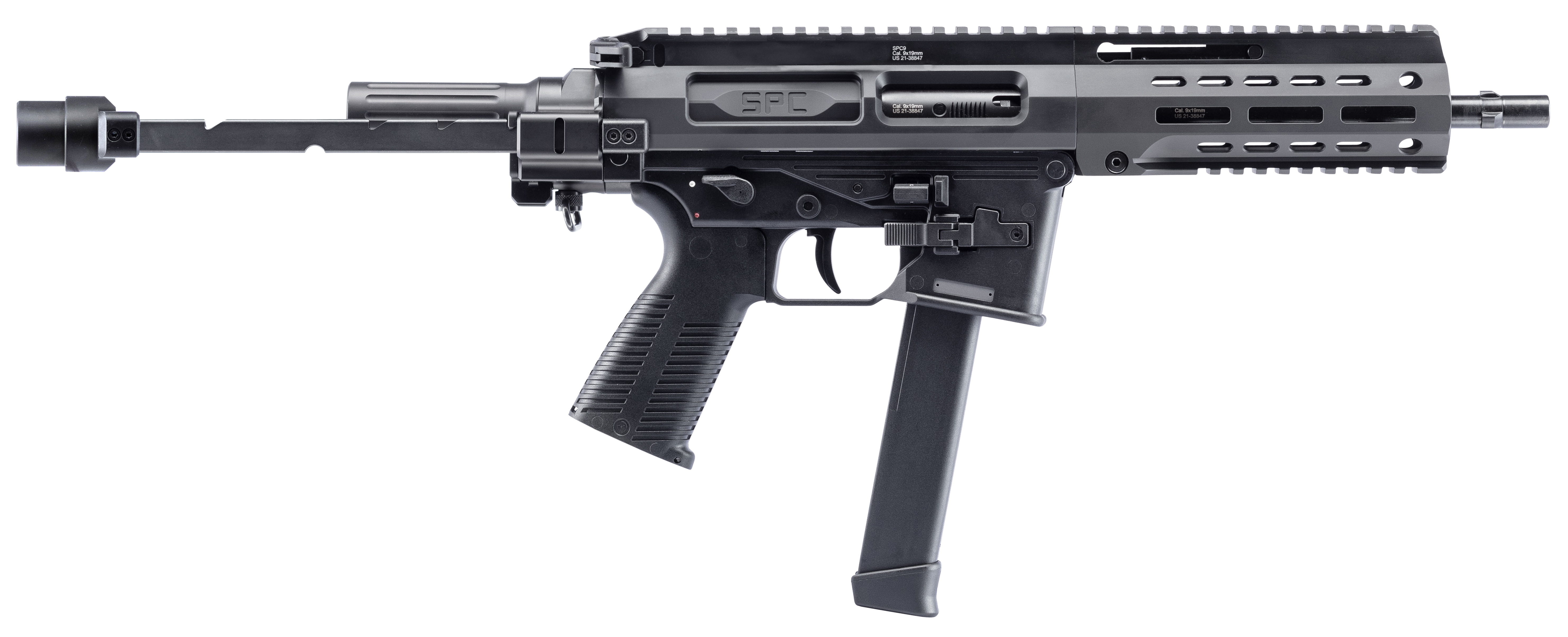BT 500003-TB-G SPC9 9MM 9.1 33R BLK BRACE