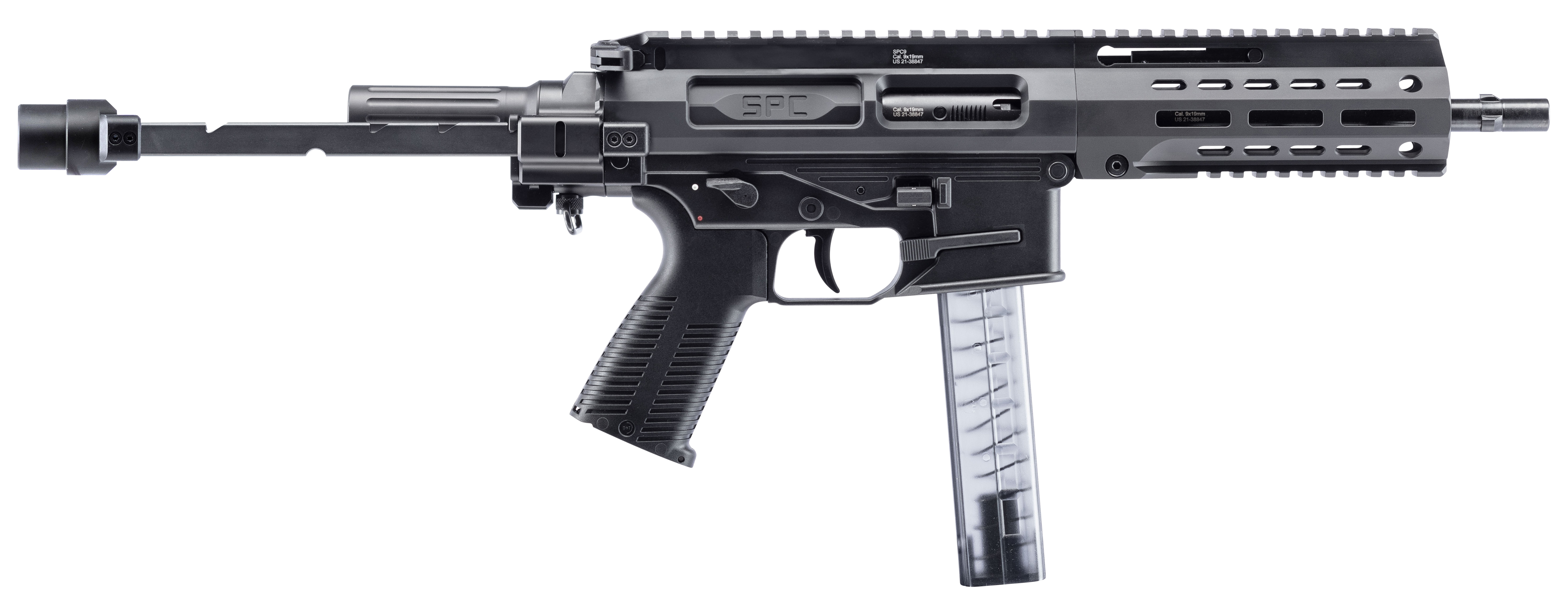 BT 500003-TB SPC9 9MM 9.1 30R BLK BRACE