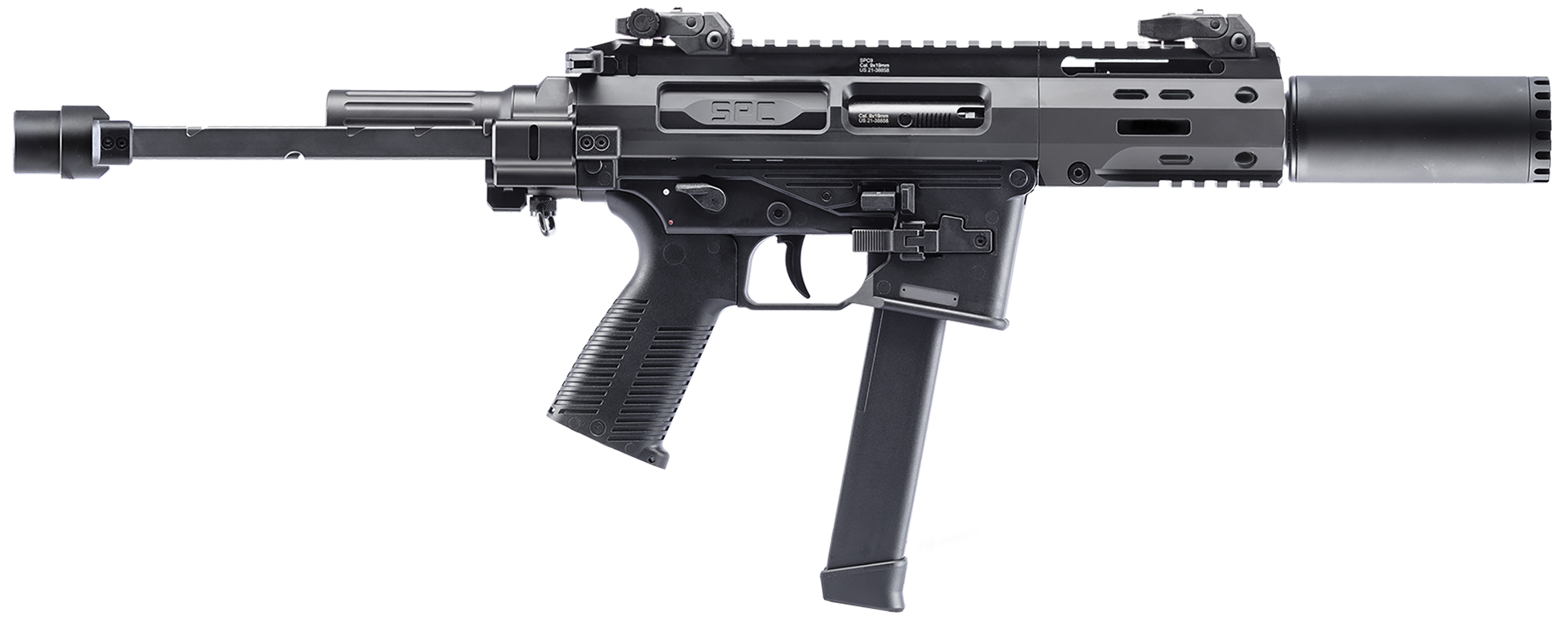 BT 500003SDGTB SPC9 9MM 33R 4.5 BLK BRACE (1OF2)