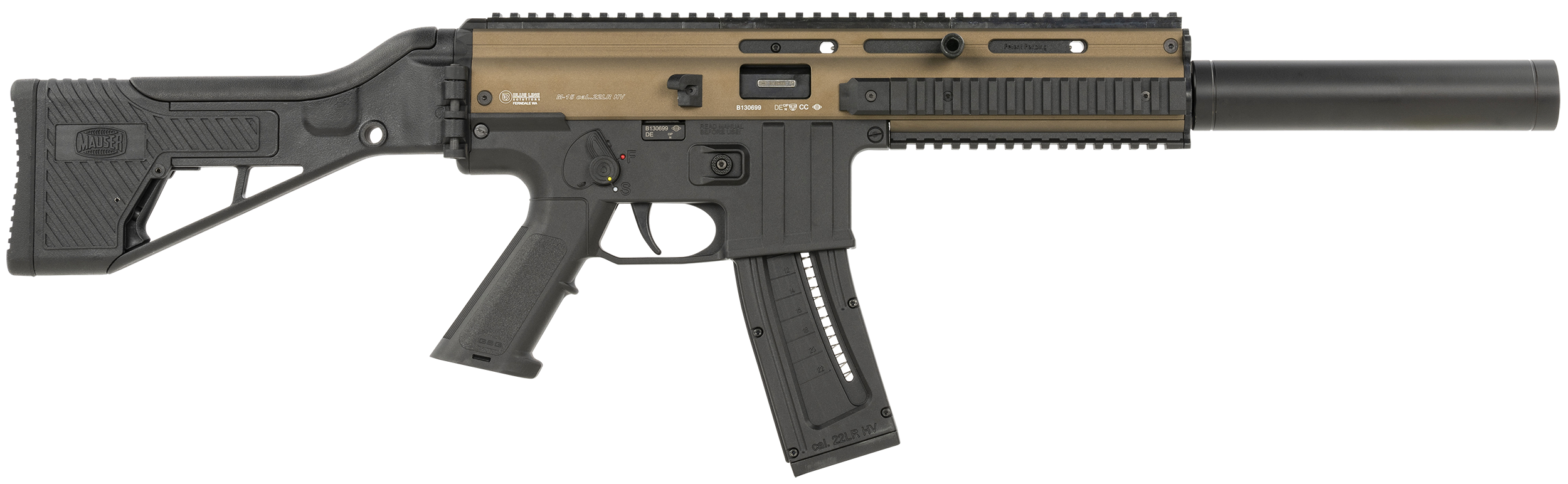 BLS MAUSER M-15 415.00.25 22LR SD BRZ