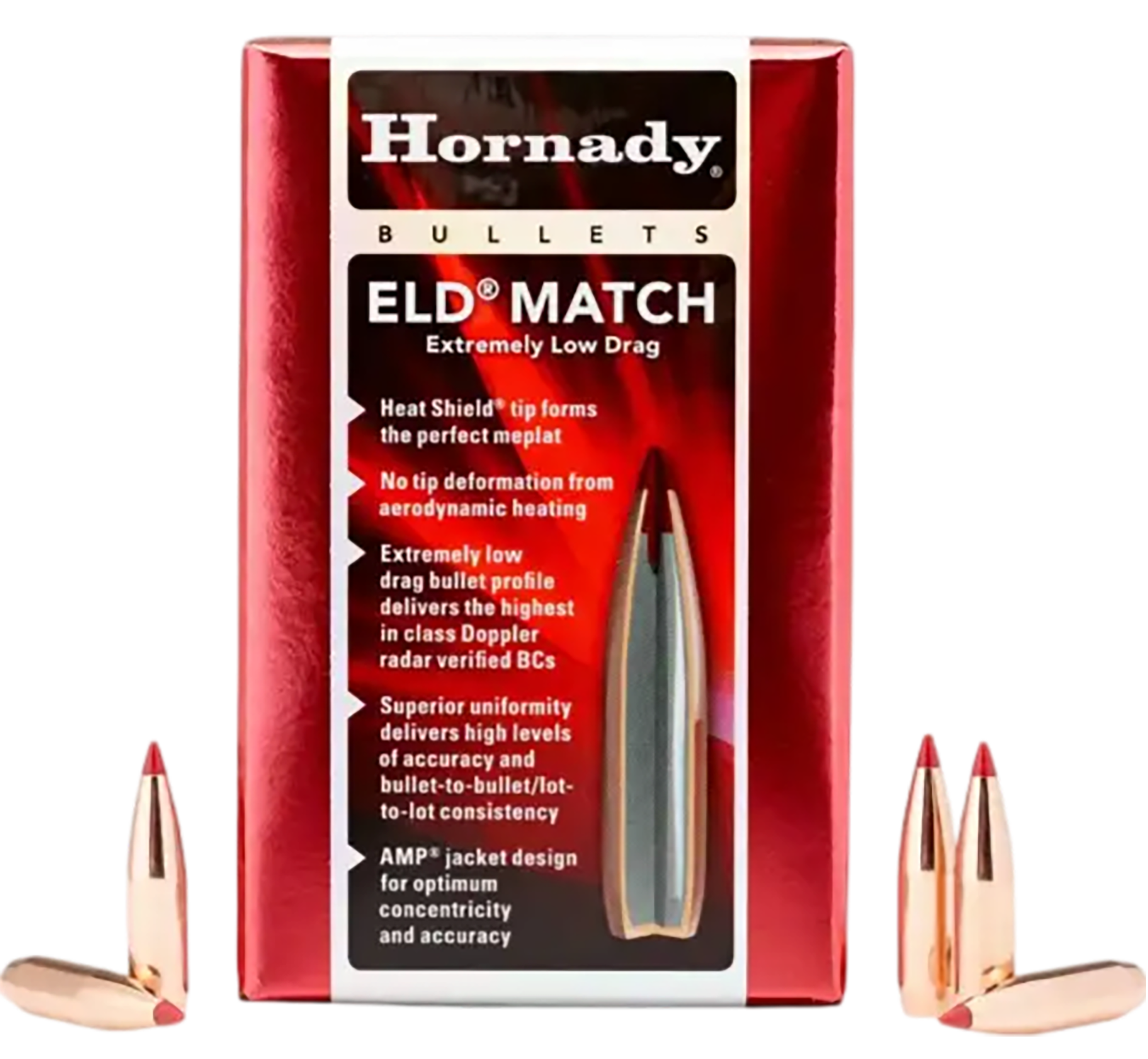 HORN 2561 BULL .257 134 ELD MATCH 100/15
