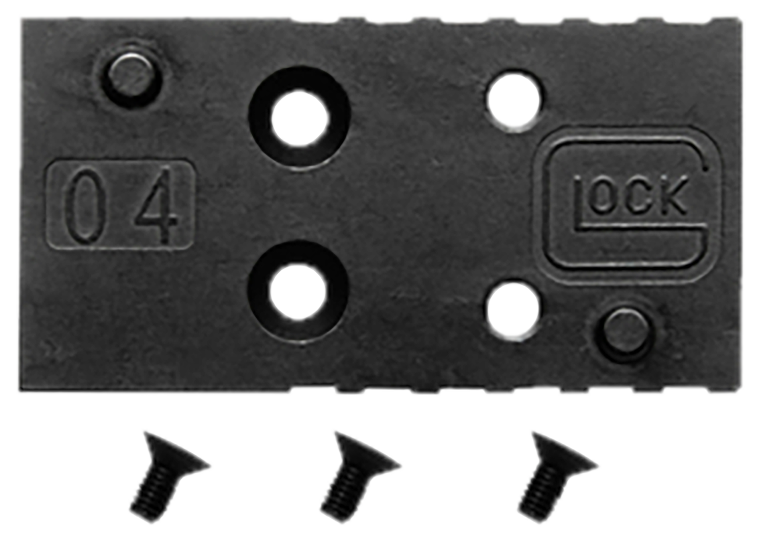 Glock Adapter Plate 04 MOS Gen 5 9mm/40S&W Black