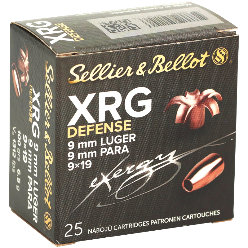 S&B SB9XA 9MM 100 XRG 25/40