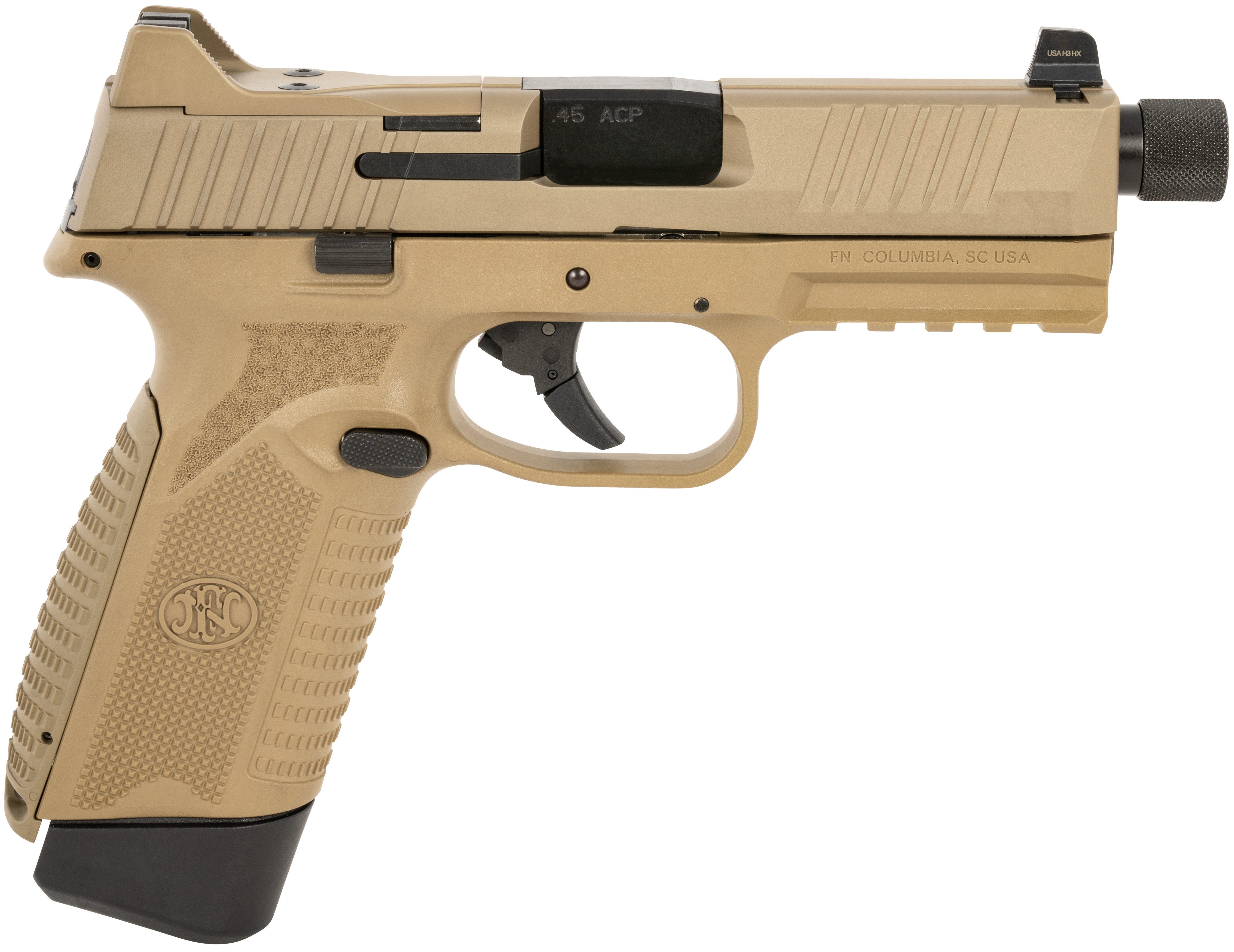 FN 66-101386 545 TACT 45ACP NMS 4.71 10R FDE