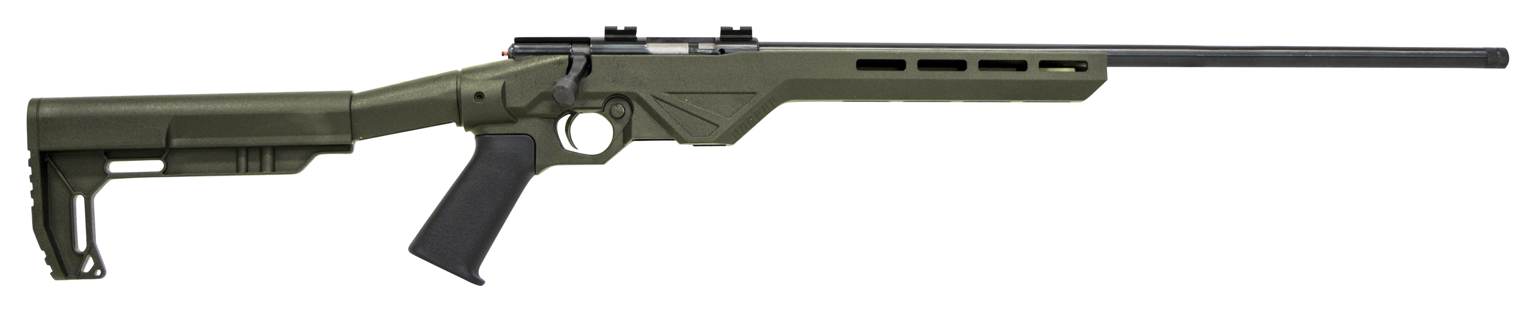 Citadel CIT17HMRBLTODG Trakr 17 HMR 5+1 18" Blued Steel Barrel & Receiver, OD Green Synthetic Stock