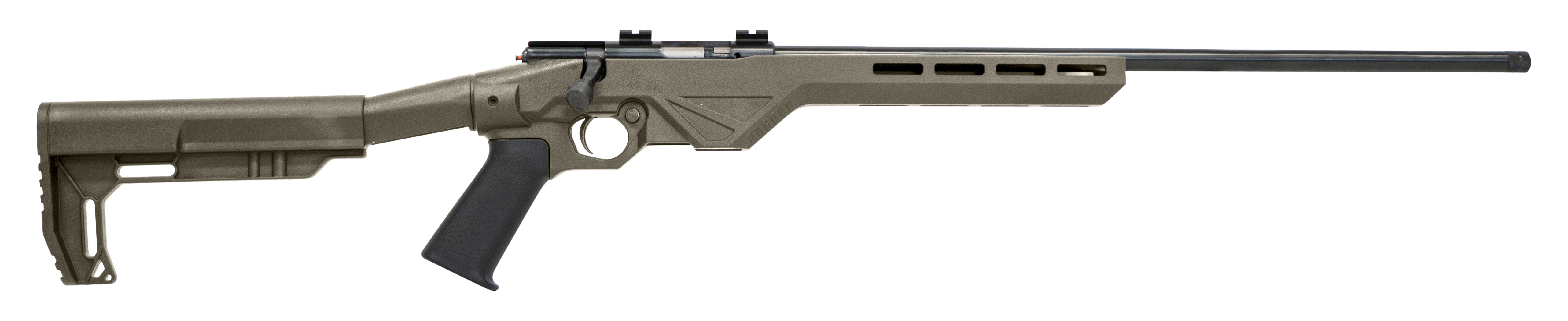 Citadel CIT17HMRBLTFDE Trakr 17 HMR 5+1 18" Blued Steel Barrel & Receiver, Flat Dark Earth Synthetic Stock