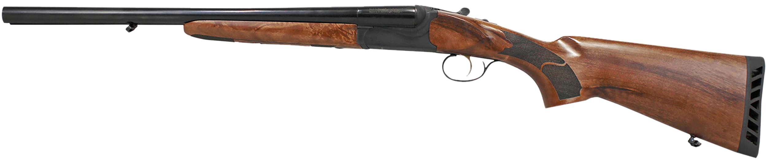 IVER IJ800-20 12GA SBS 20IN BLK WOOD STK