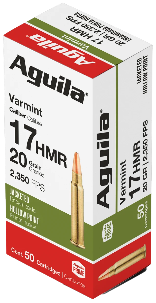 AGUILA 1B222347 17HMR 20JHP 50/20