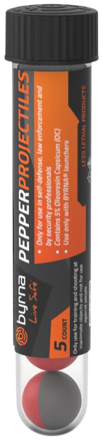 BYRNA JB68316 PEPPER PROJECTILES (5CT)