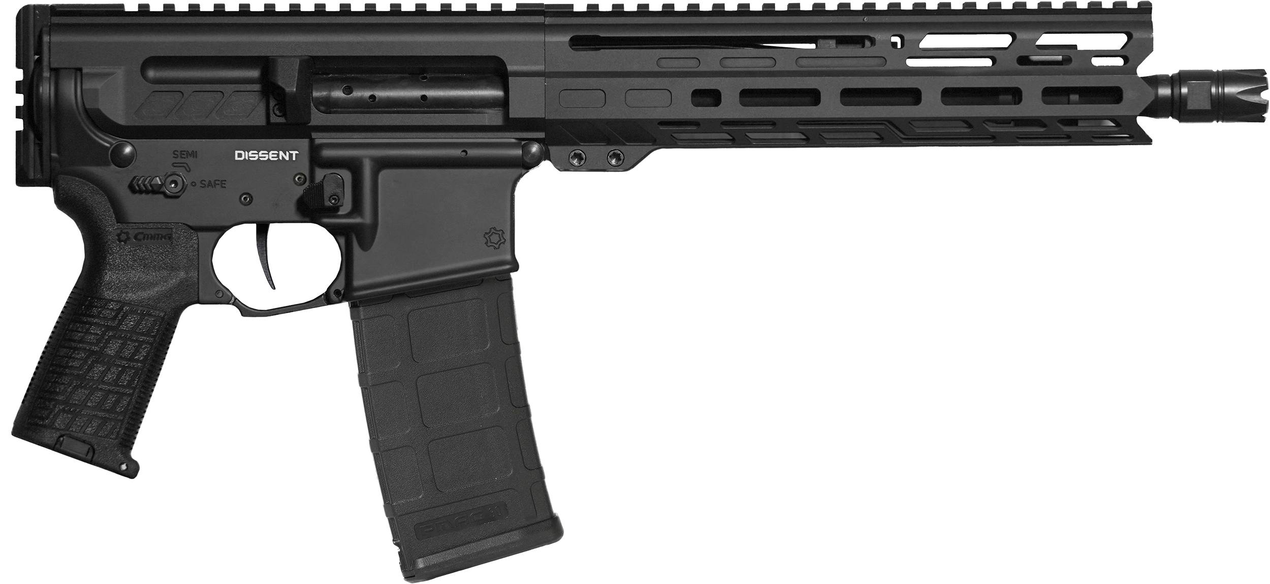 CMMG 30AC278AB DISSENT MK4 300BLK 10.5 30R BLK