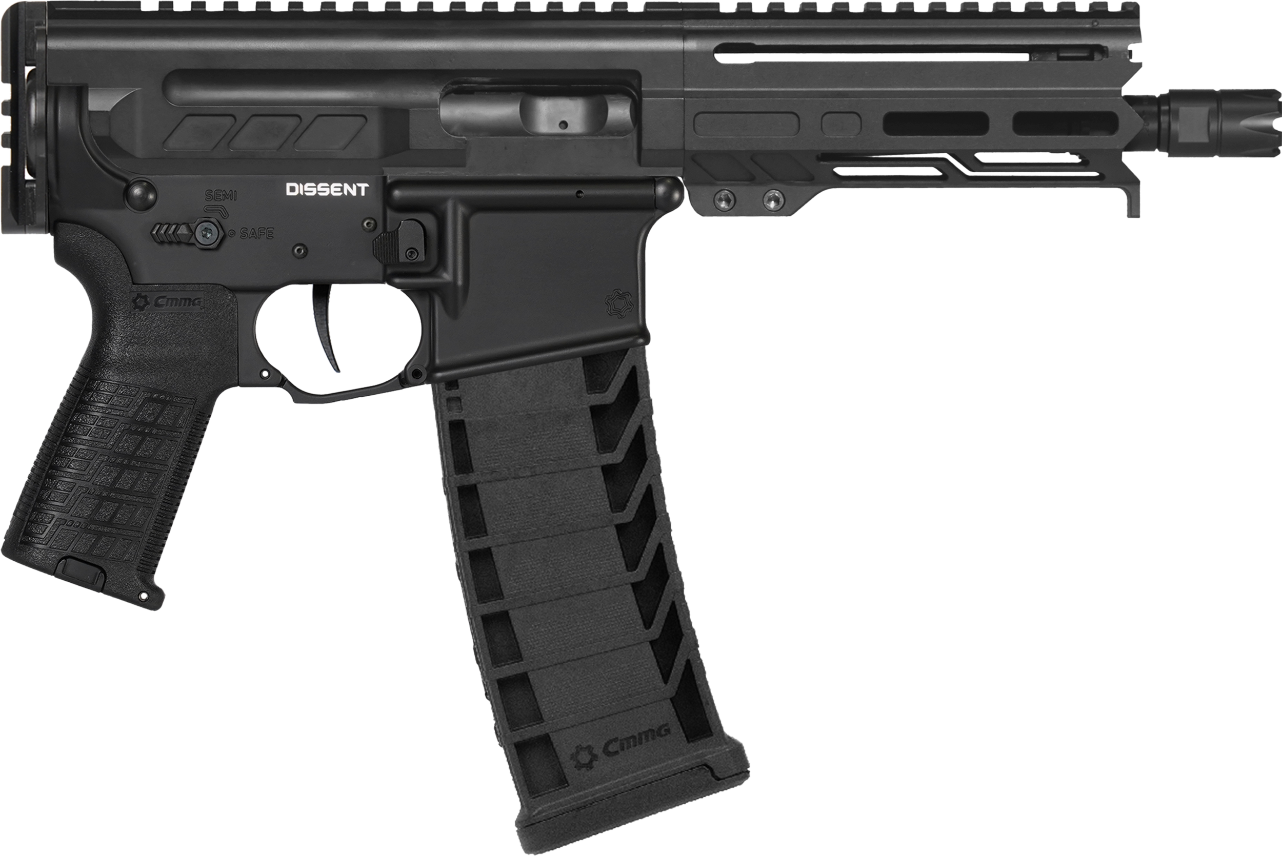 CMMG 94A6867AB DISSENT MK4 9MM 6.5 33R BLK