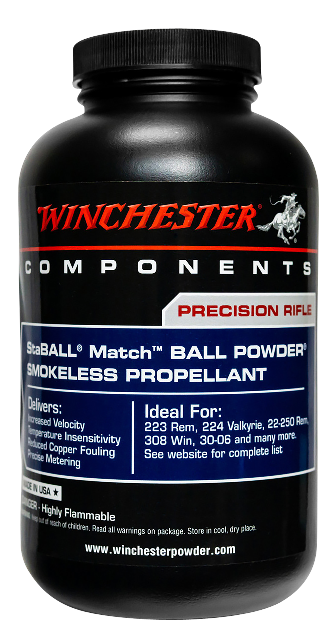 WIN STABALLMATCH1 STABALL MTCH RFL POWDER 1LB