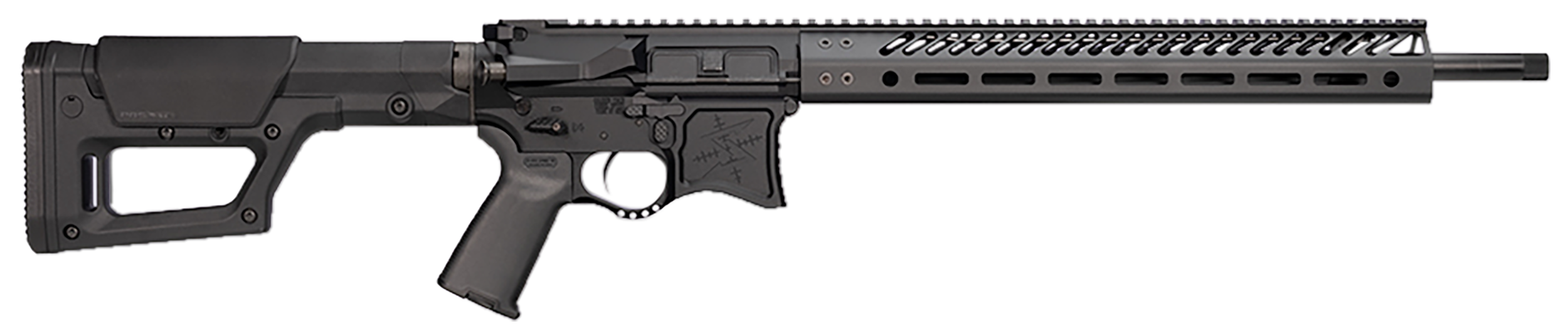 SEEKINS 0011300117BLK DMR RIFLE 6ARC 18 BLK