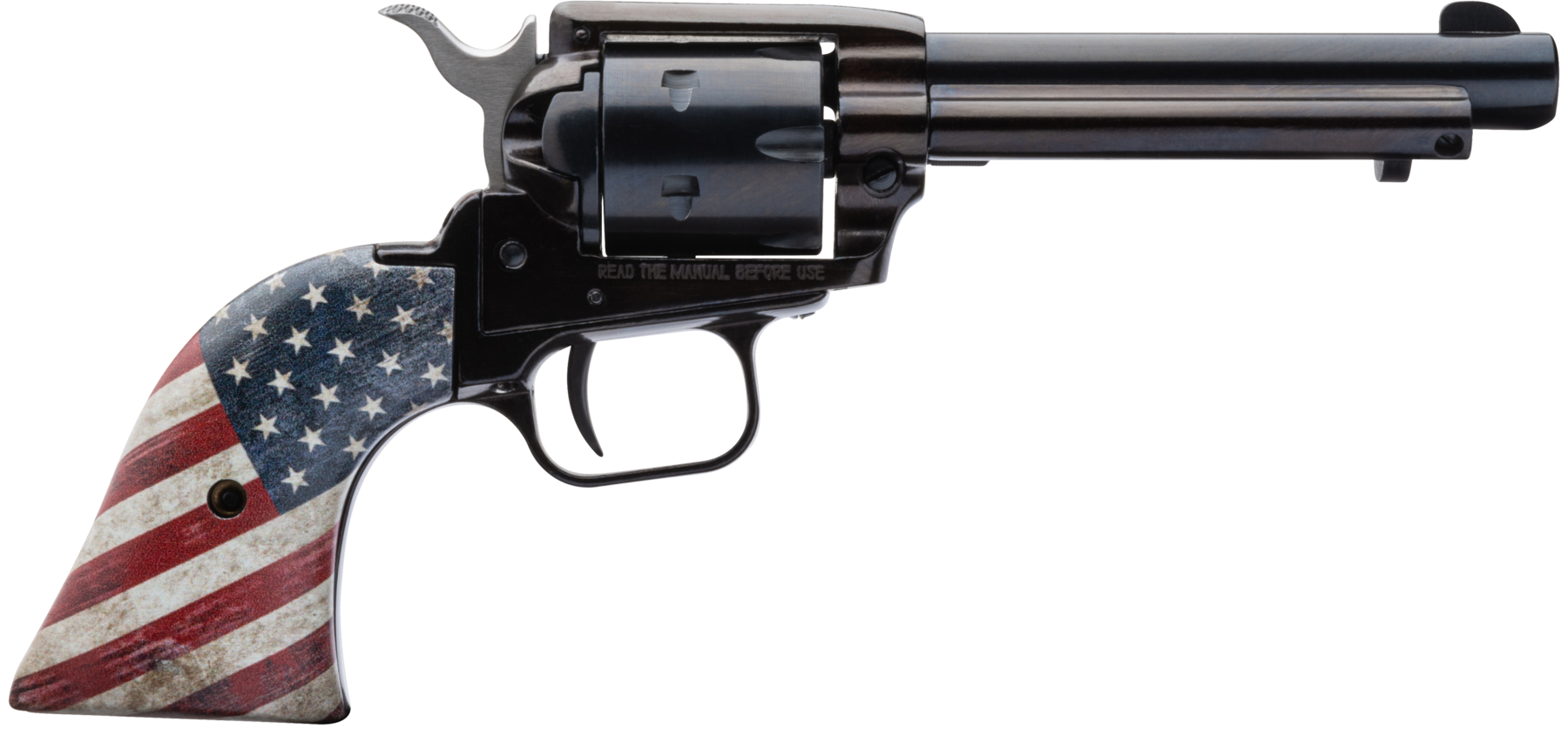 HER RR22B4USFLAG ROUGH R 22LR 4.75 6S USFLAG