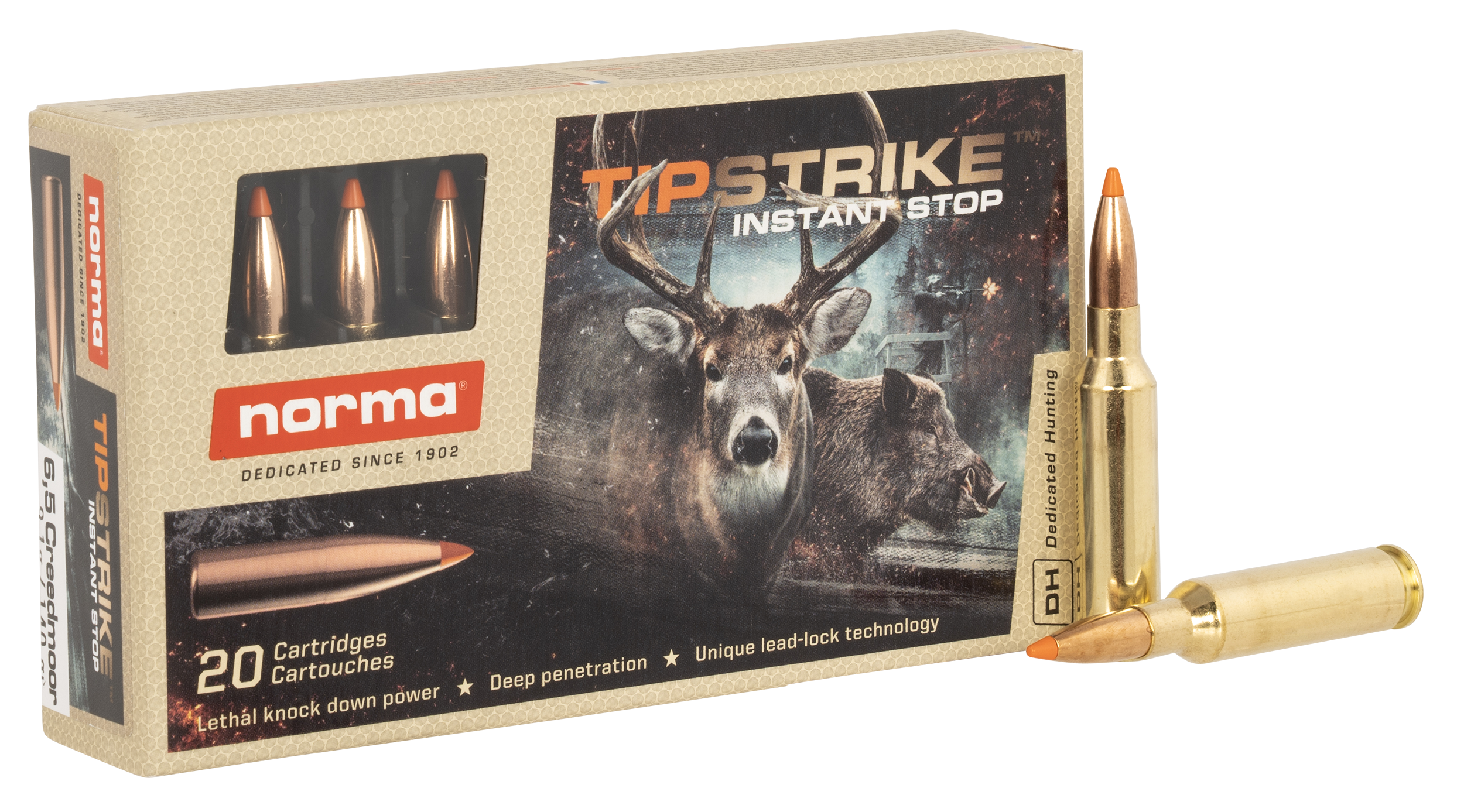 NORMA 20166512 6.5CRD 140 TIPSTRIKE 20/10