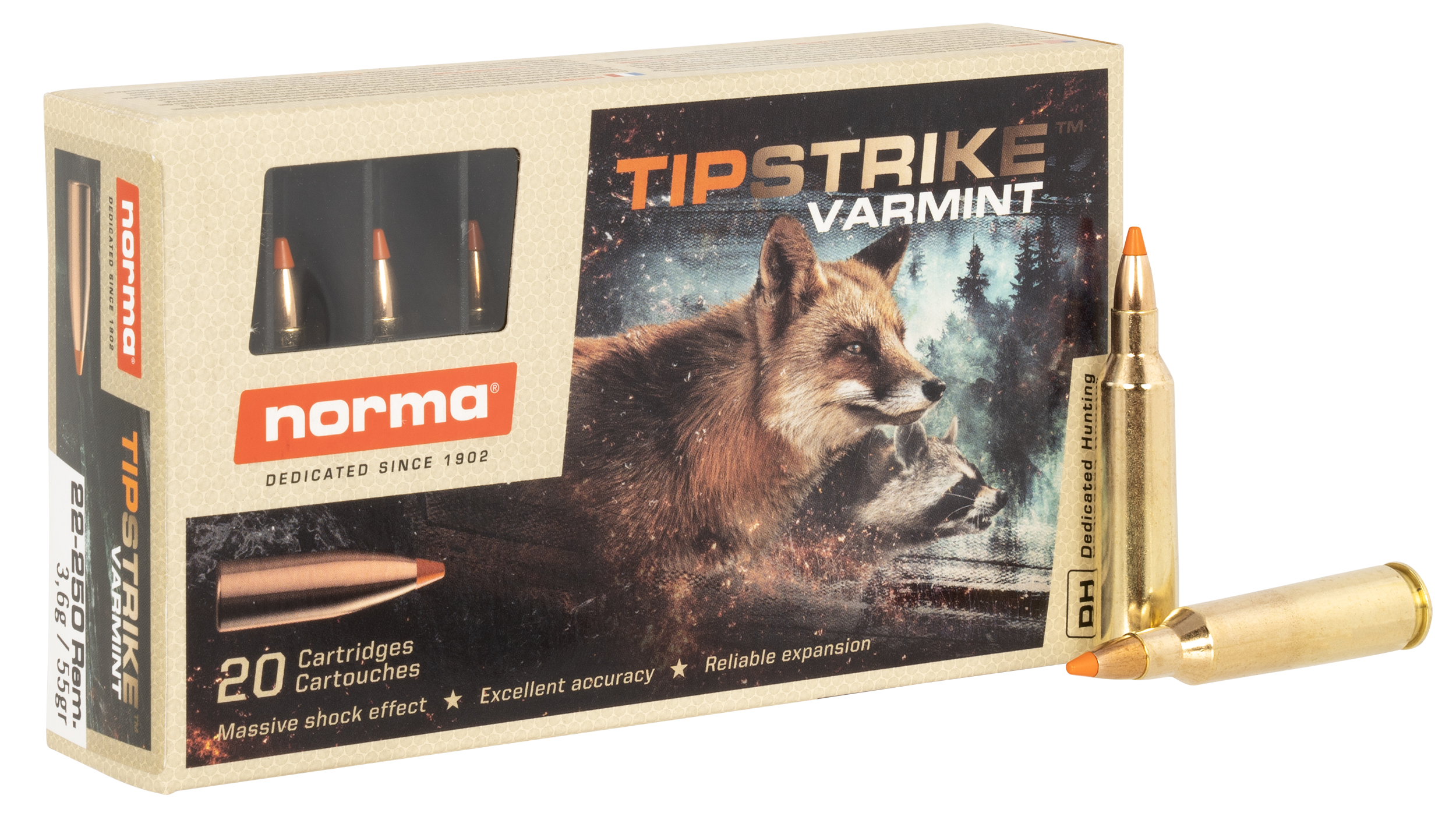NORMA 20157372 22250 55 TIPSTRIKE-VAR 20/10