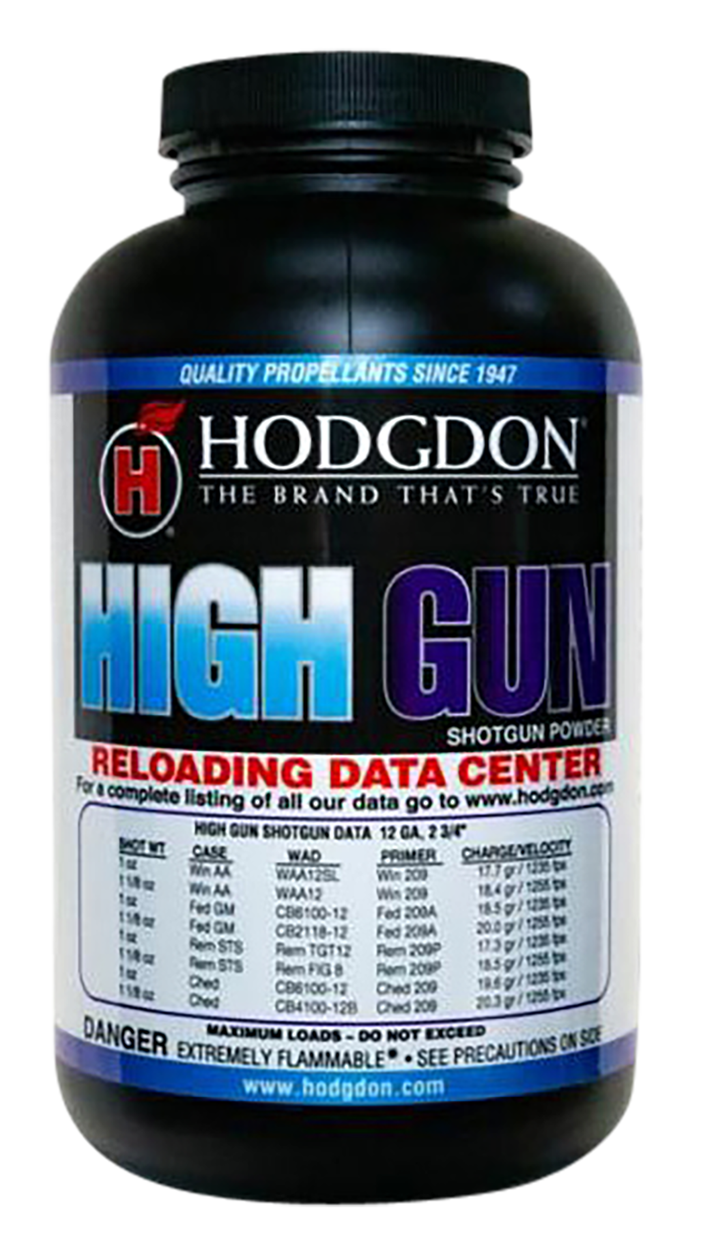 HODG HG1 HIGHGUN SG/PST PWDR 1LB