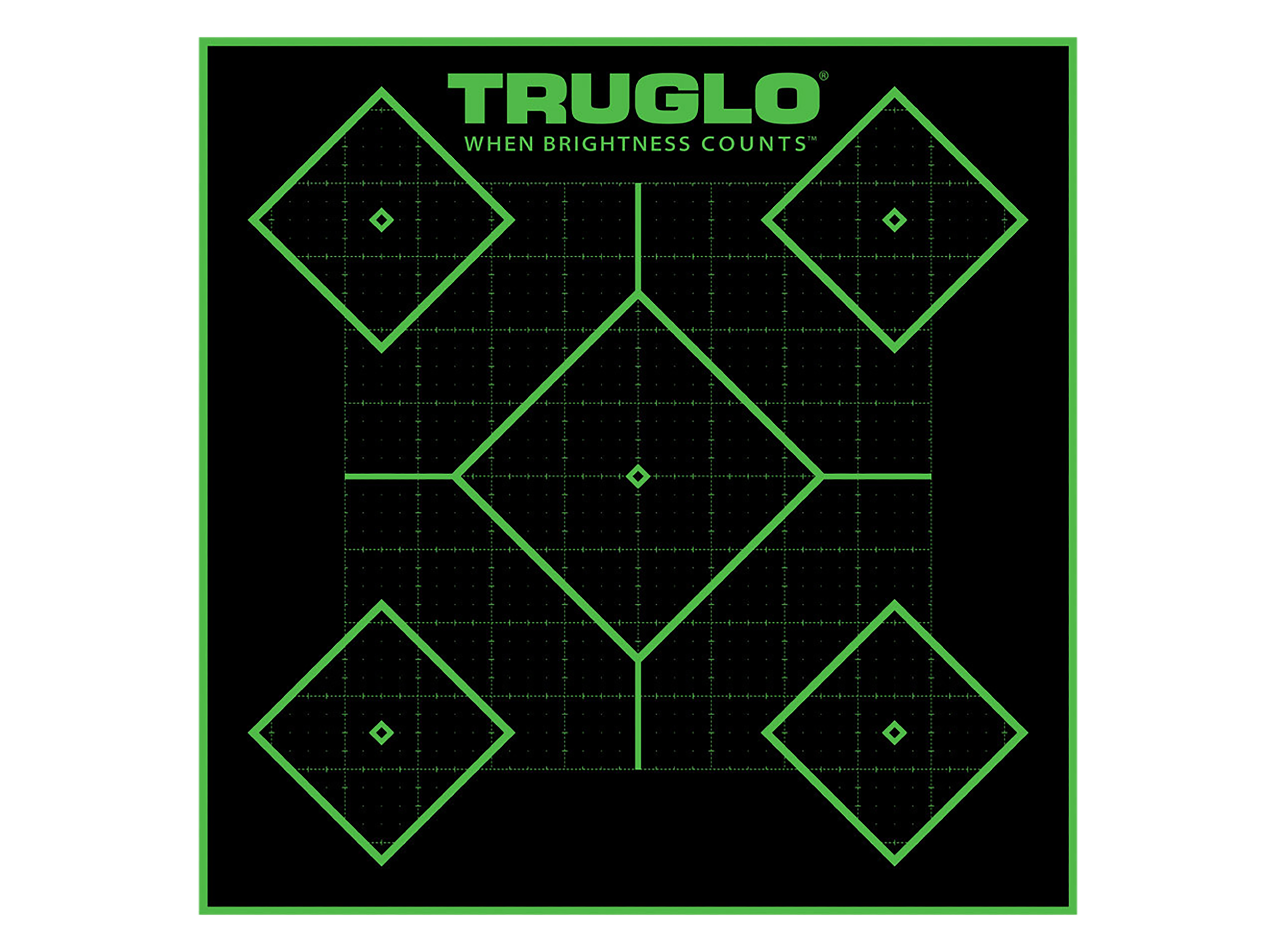 TRU TG-TG14A25BB TARGET 5-DIAMOND 12X12 25PK