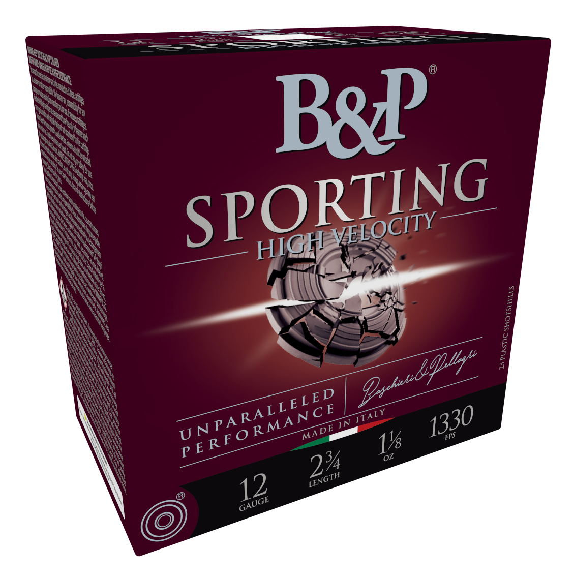 B&P 12B8SCH8 SPRT CLAY HV 12 2-3/4"1-1/8 8 25/10