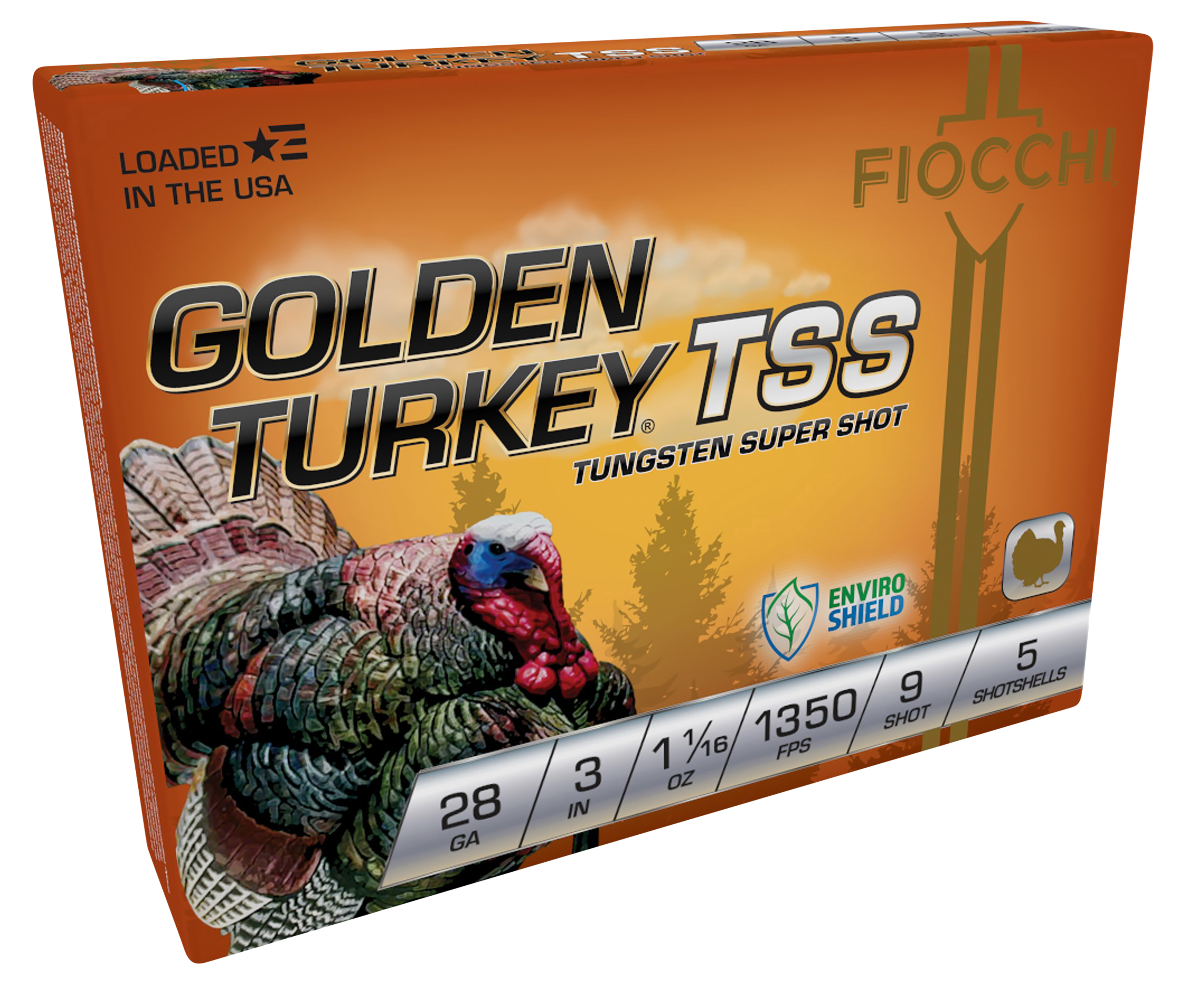 FIO 283TSS9 GLD TRKY TNG 28 2.75 9SHT 11/16 5/10