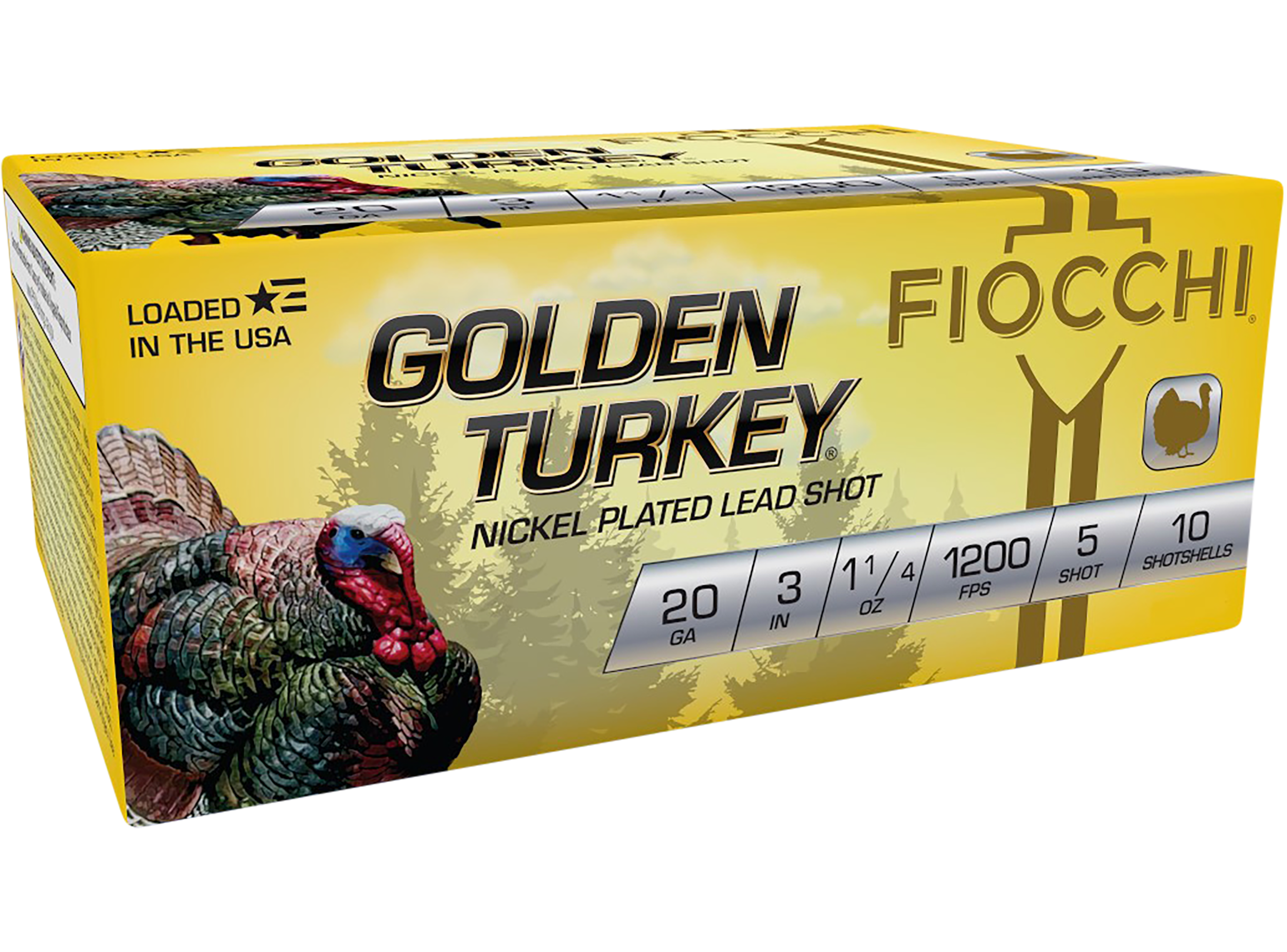 FIO 203TRKC5 GLD TRKY NCKL 20 3IN 5SHT 11/4 10/10