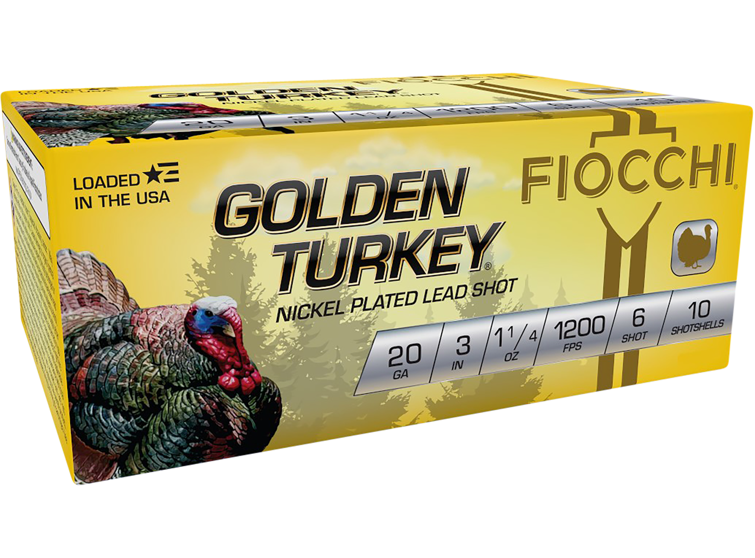 FIO 203TRKC6 GLD TRKY NCKL 20 3IN 6SHT 11/4 10/10