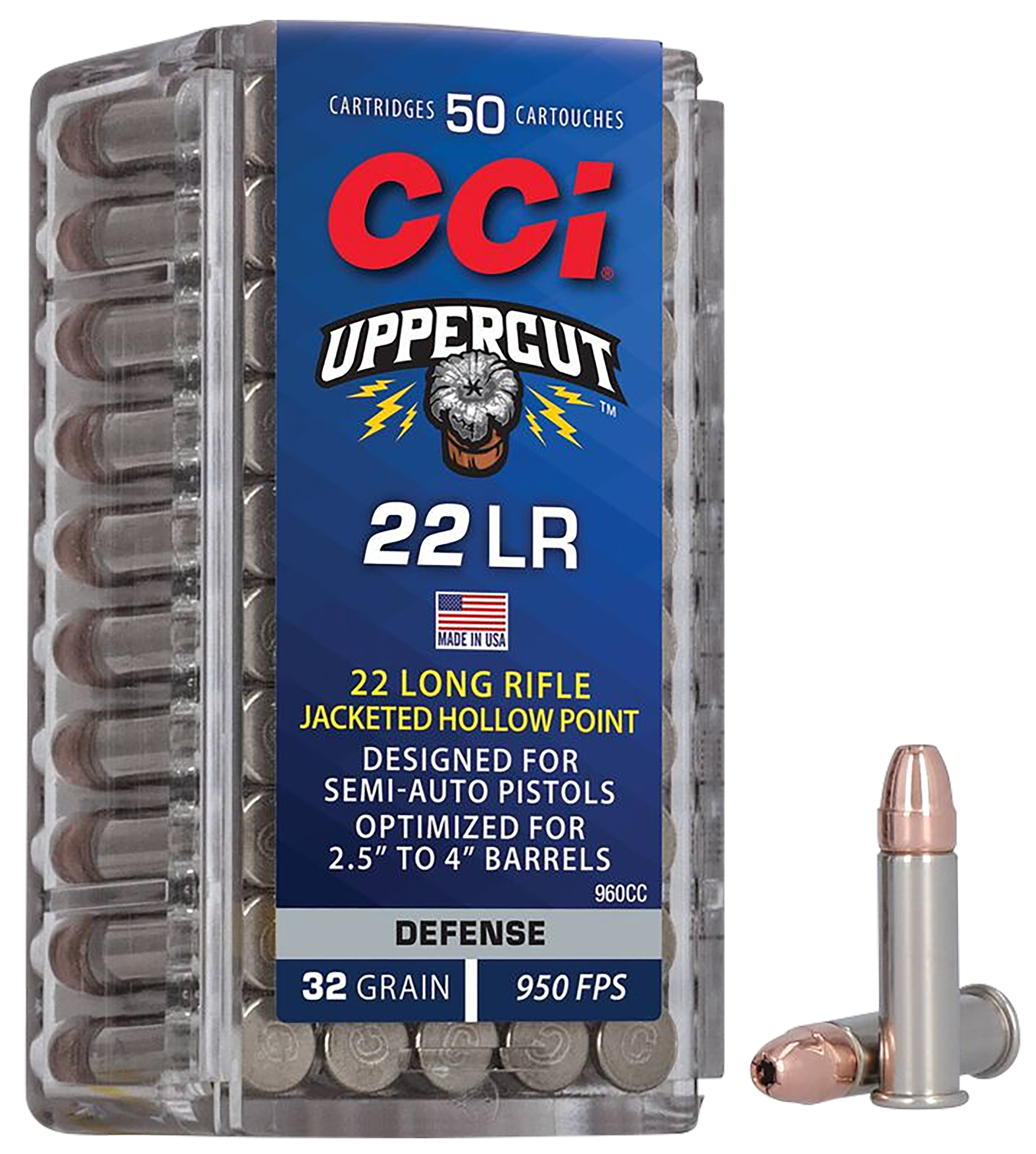 CCI 960CC 22 UPPERCUT 32 PHP 50/100