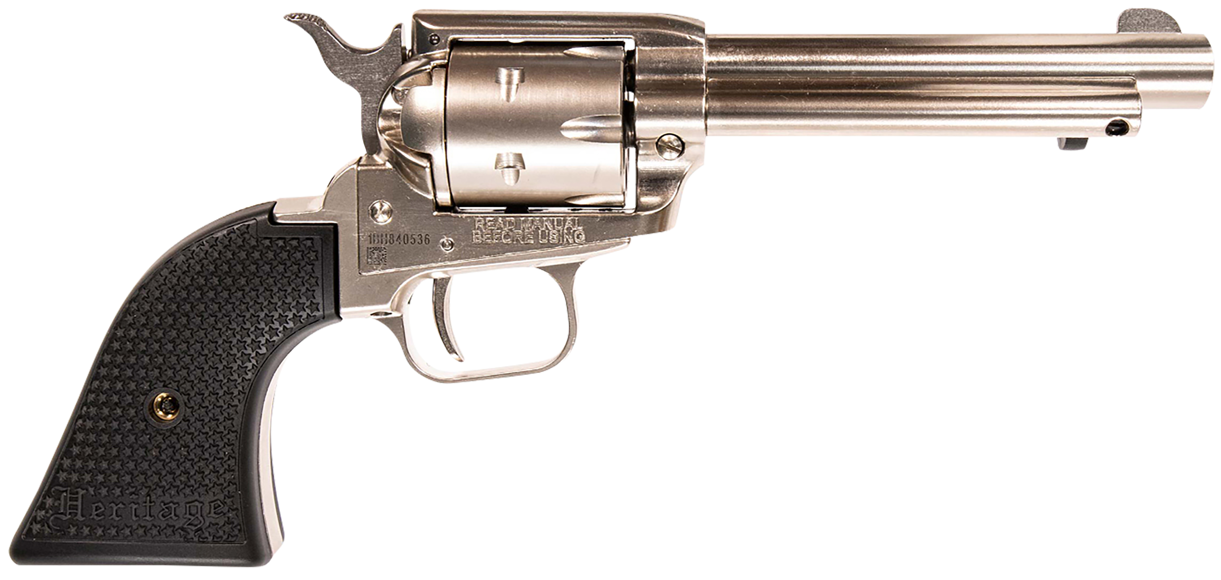 HER RR22NI4 ROUGH R NI 22LR 4.75 6S STARS