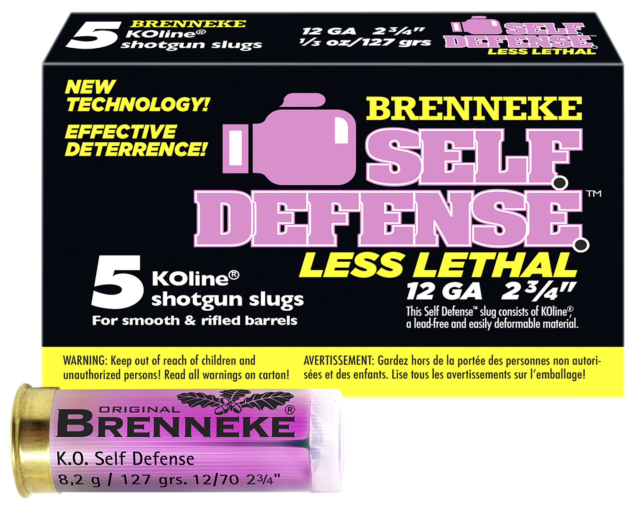 BR SL122SDLL SELF DEF LESS LTH SABOT 12 2.75 5/50