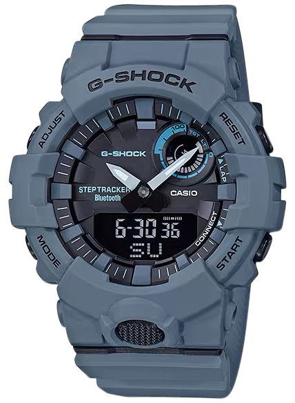 GSHOCK GBA800UC2A TACTICAL MOVE POWER TRNR BL/GRY