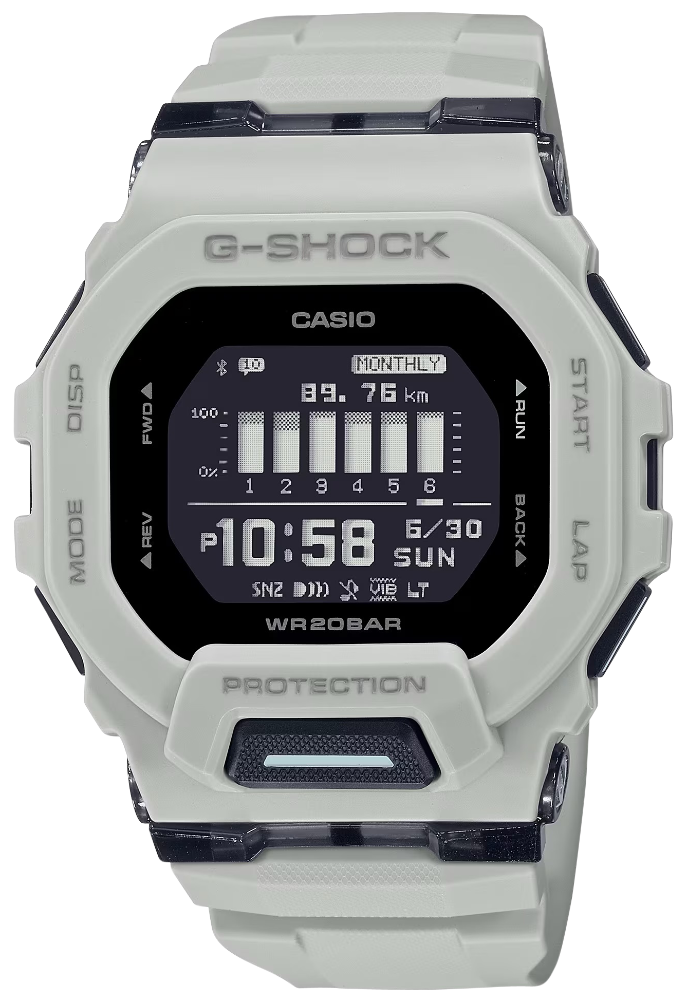 GSHOCK GBD200UU9 TACTICAL MOVE STEP TRACKER WHT