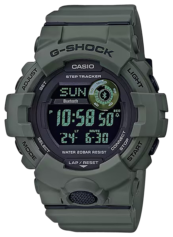 GSHOCK GBD800UC3 TACTICAL MOVE POWER TRNR GRN