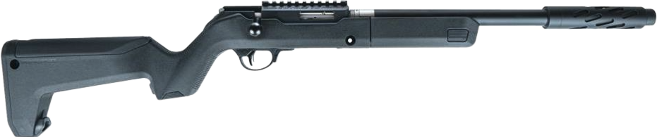 Tactical Solutions OHRSBXTD22WMRMBOBBLK Owyhee SBX Takedown 22 WMR 10+1 16.62" (12.37" Bore Length) Fluted/Threaded with Barrel Shroud, Black, Folding Takedown Rec, Magpul Backpacker Stock