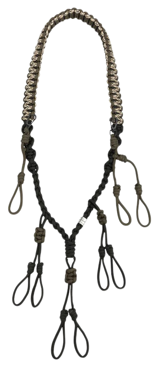 DRAKE DW7150-BKO CALLERS LANYARD BLK/OLIVE