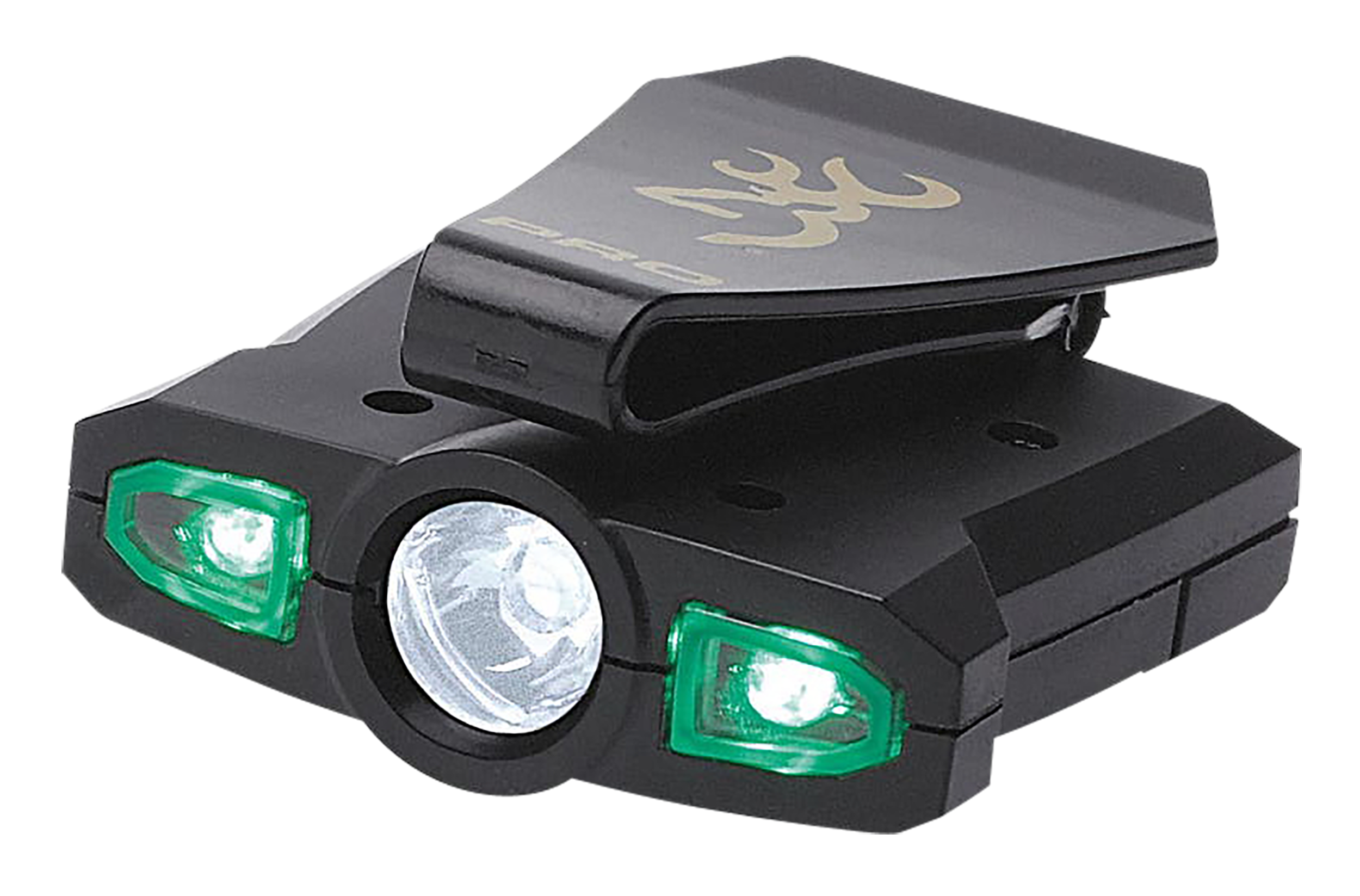 BRN 3715099 TSKR PRO BLK W/GRN LEDS CPLIGHT BLK
