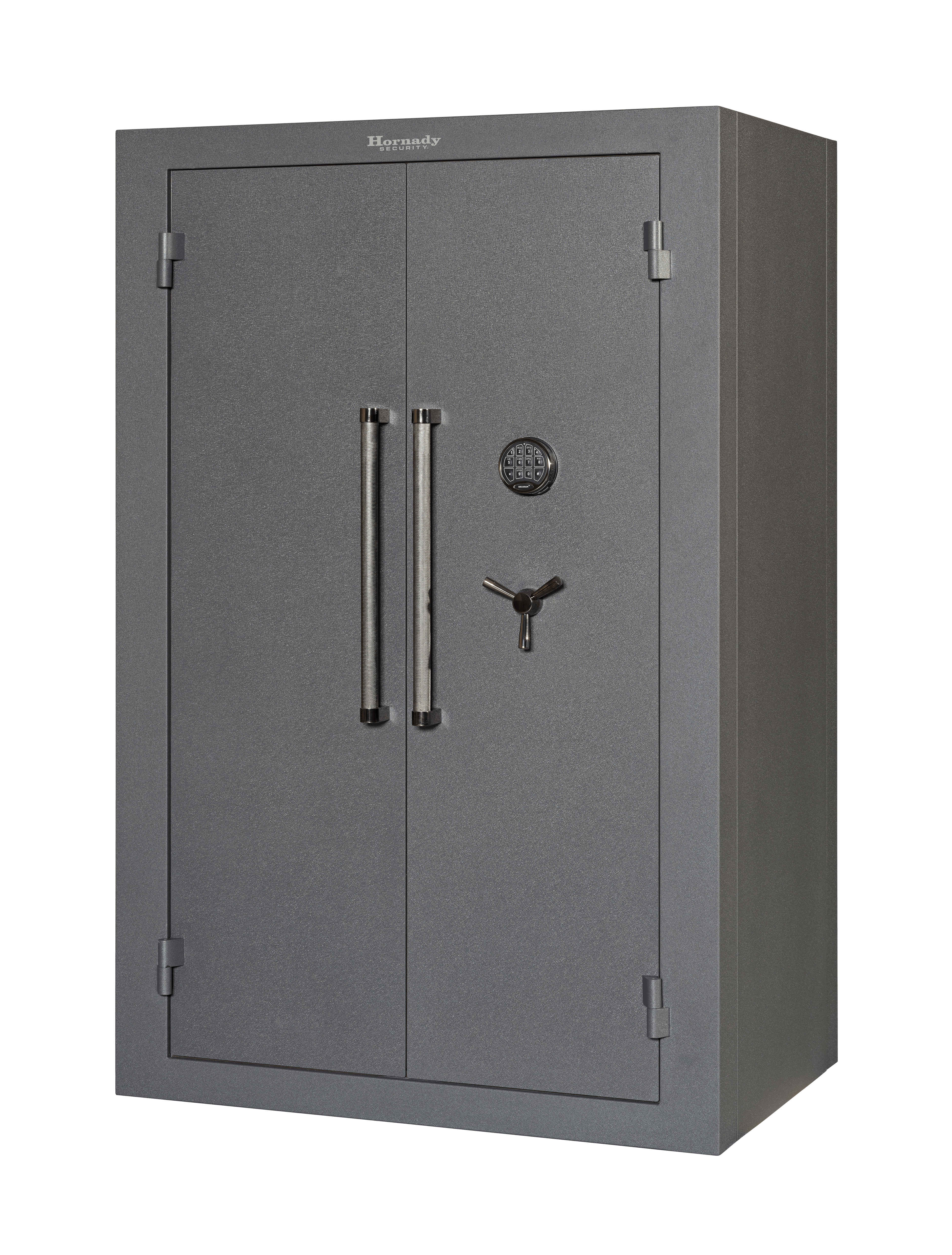 Hornady 95072 Mobilis Double Door Max Matte Grey 9 Gauge Steel Safe