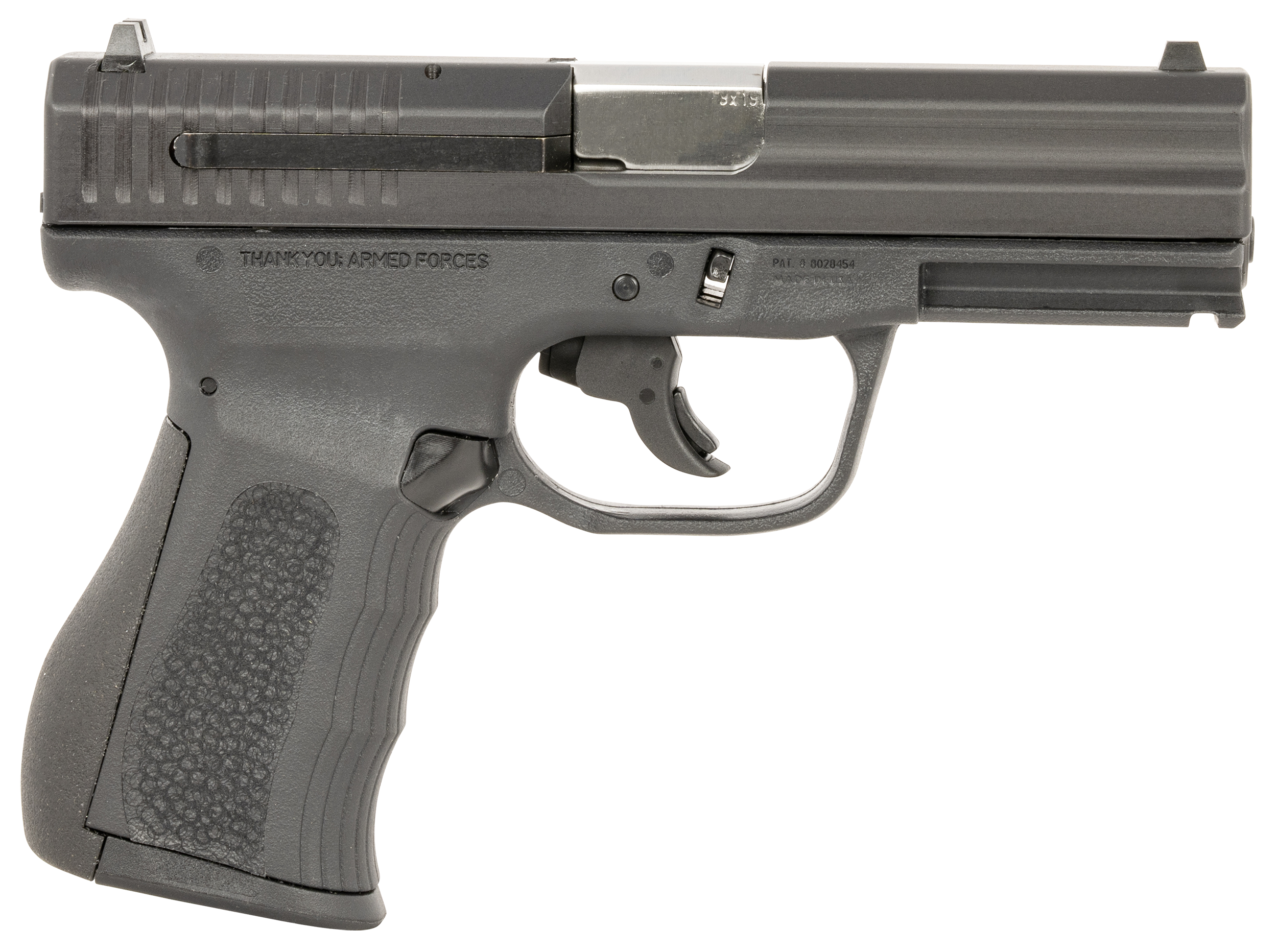 FMK FMKG49TB G3 9MM 4.5" TH OR 14R BLK
