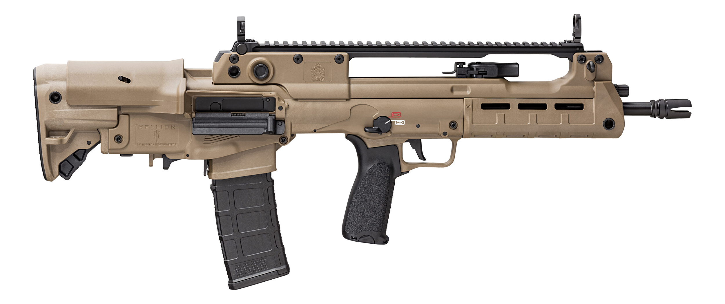 SPG HL916556F HELLION 5.56 16 BULLPUP 30R FDE
