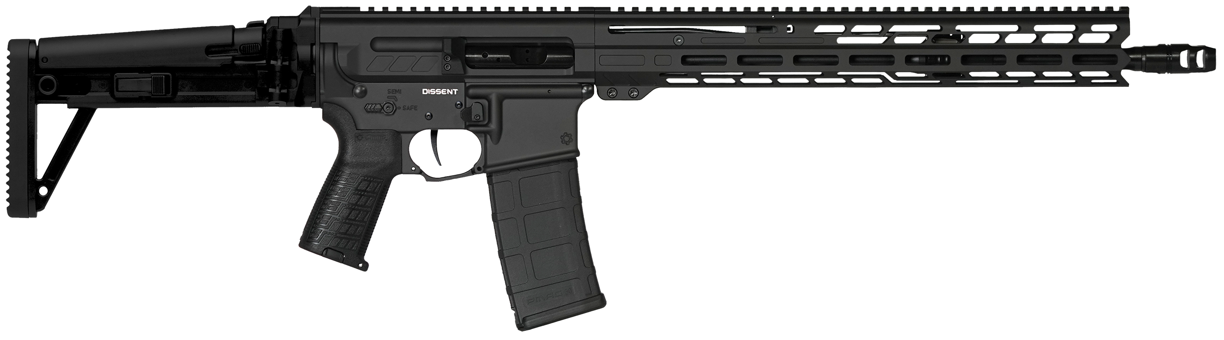 CMMG 55A1A0B-AB DISSENT MK4 556 16.1 ARMBLK