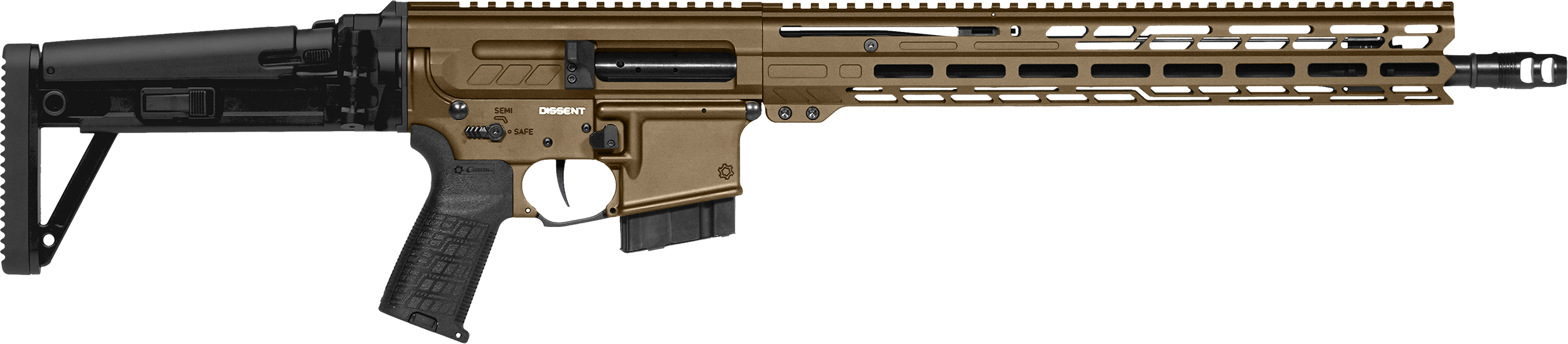 CMMG 60AA90C-MB DISSENT MK4 6MMARC 16.1 MDBRZ