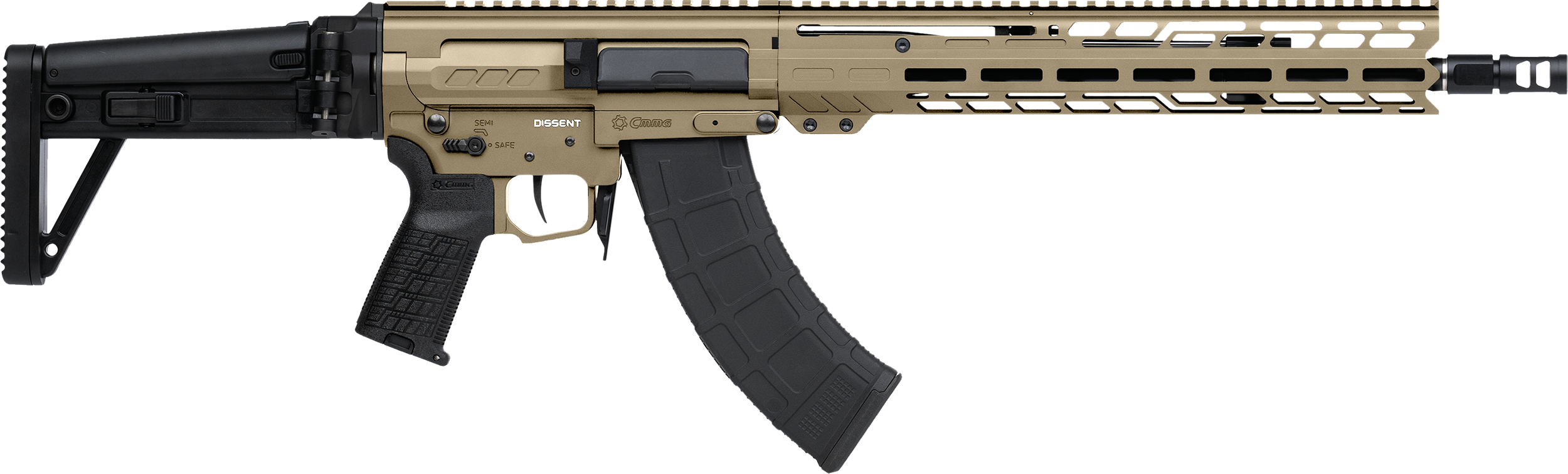 CMMG 86A7F0B-CT DISSENT MK4 762X39 14.3 PW COYTAN