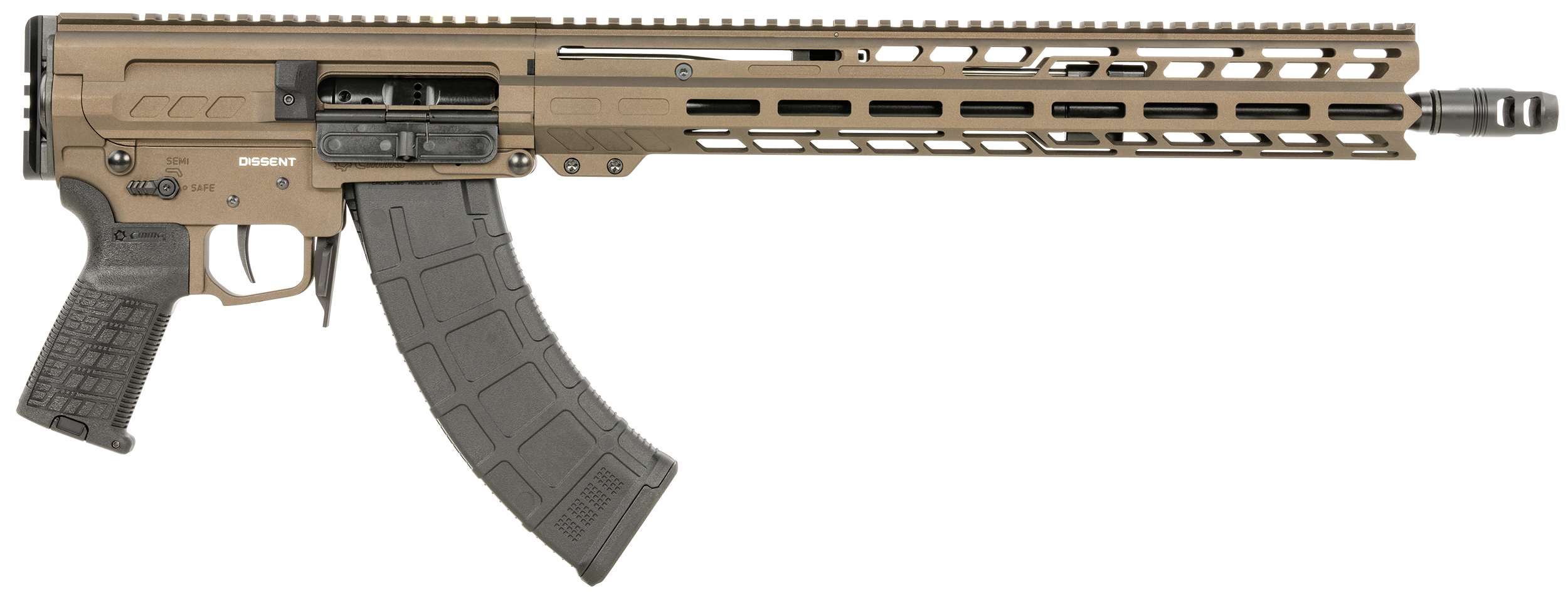 CMMG 86A170B-MB DISSENT MK47 762X39 16.1 MDBRZ