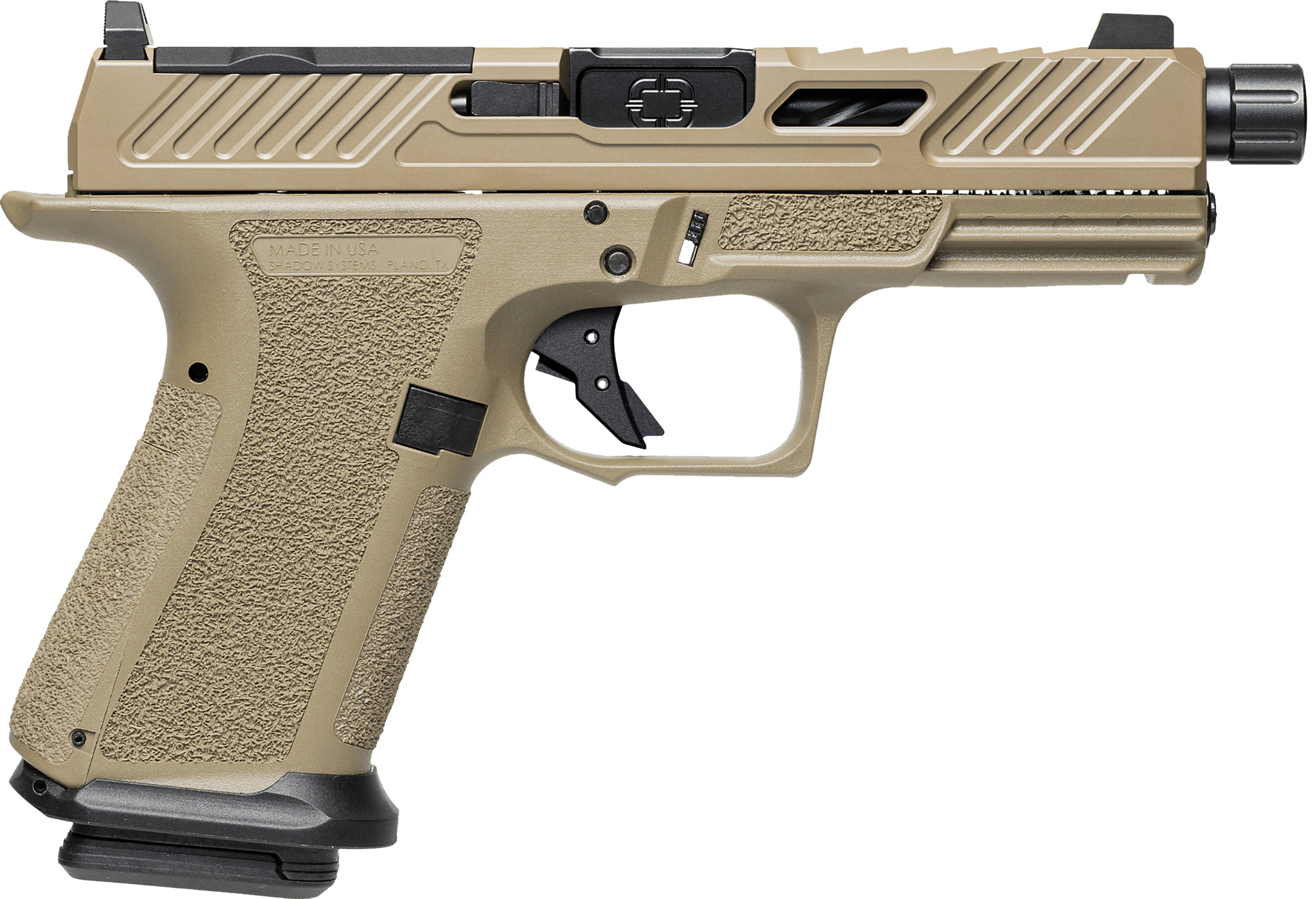SHADOW SS-1022 MR920 9MM ELT 4.5 15R FDE/BK