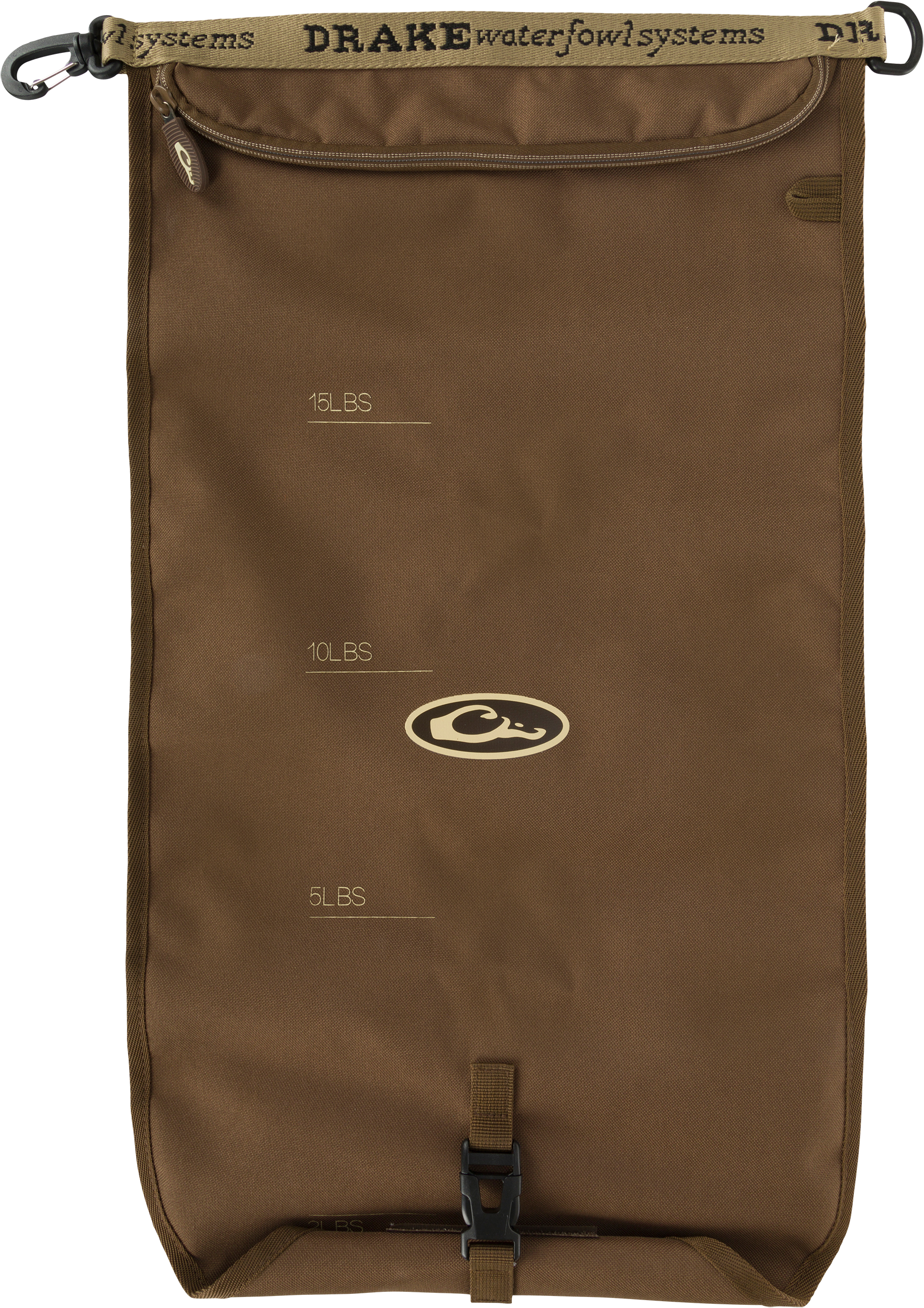 DRAKE GD8000BRN GUN DOG TRAVEL FOOD BAG BRN