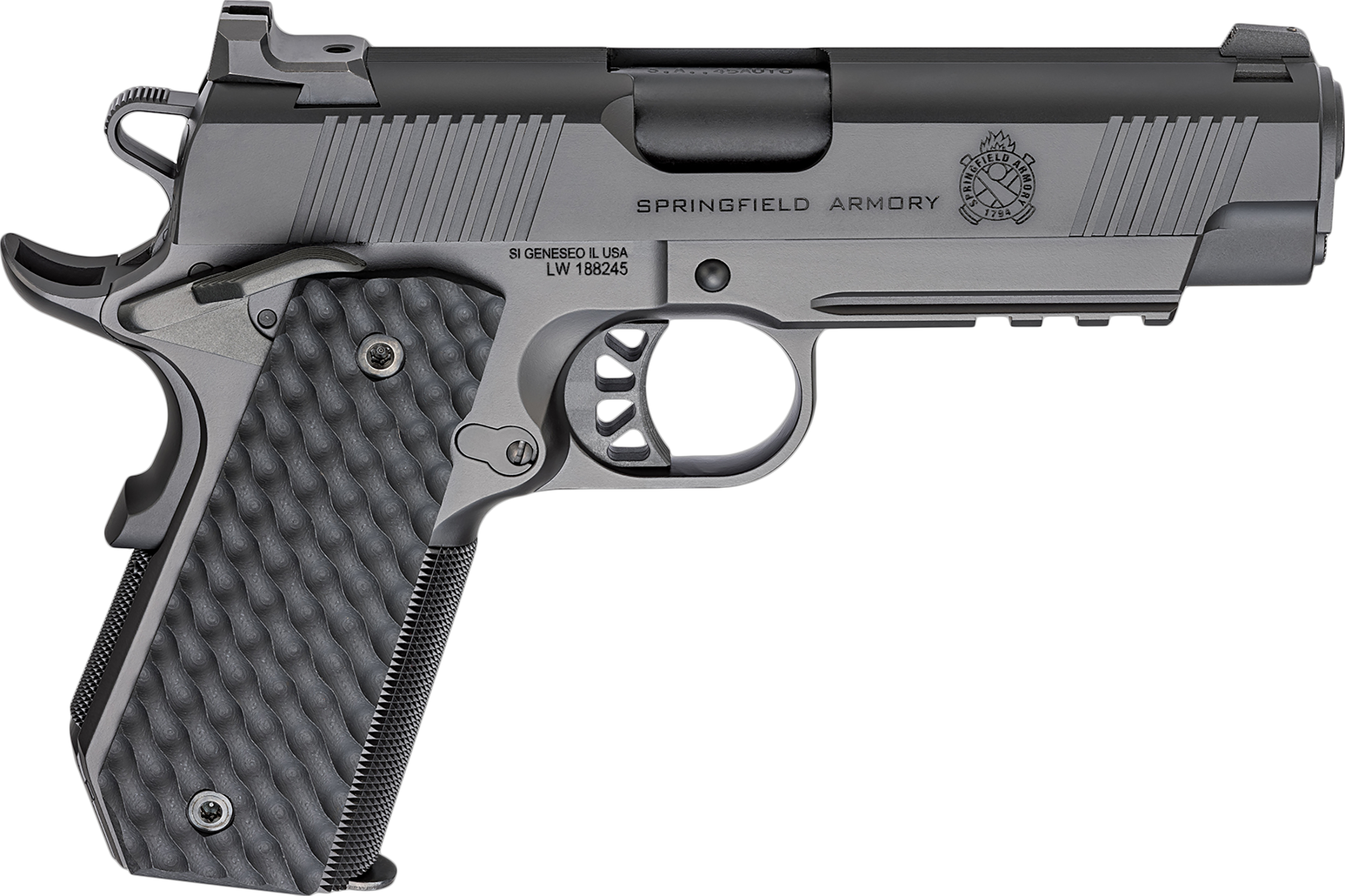 SPG PC9124LRCC 45 TRP 1911 CRYCT 4.25 BLK 7R