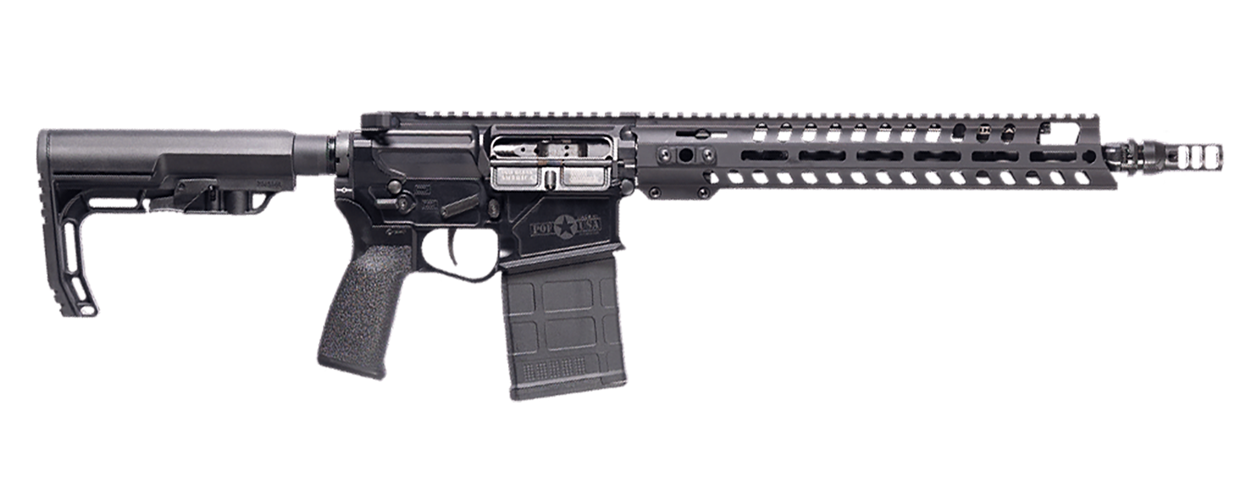 POF 02063 ROGUE RFL DI 13 13M RAIL 308 BLK